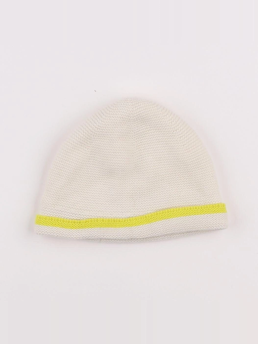 Jacadi - bonnet beige, jaune - 6/9 mois
