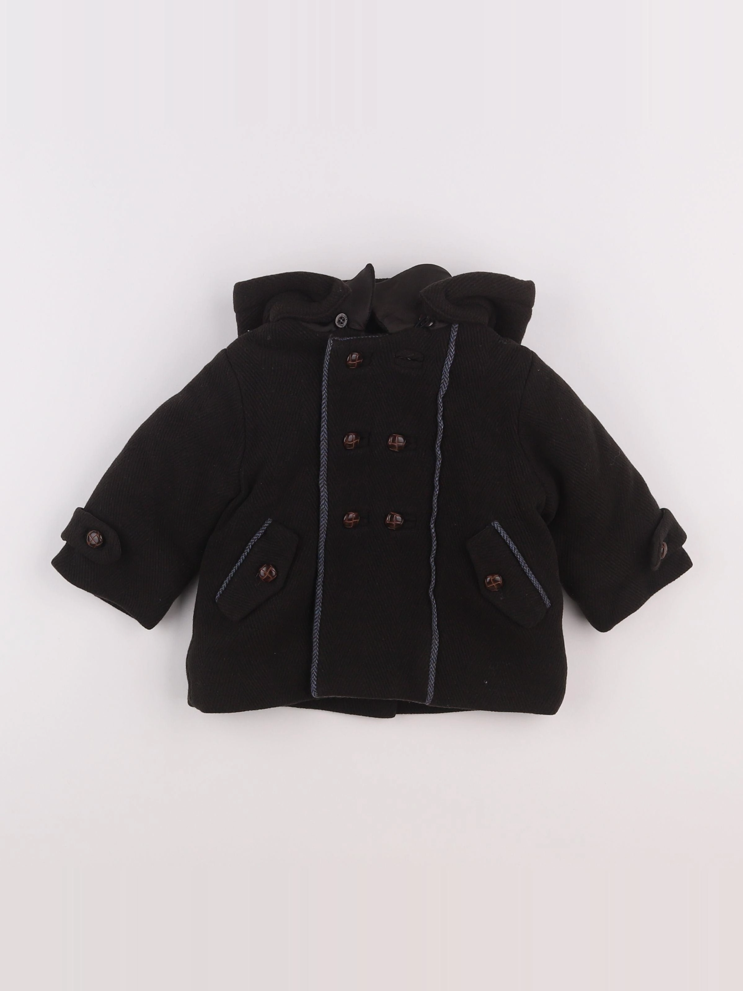 Jacadi - manteau marron - 6 mois