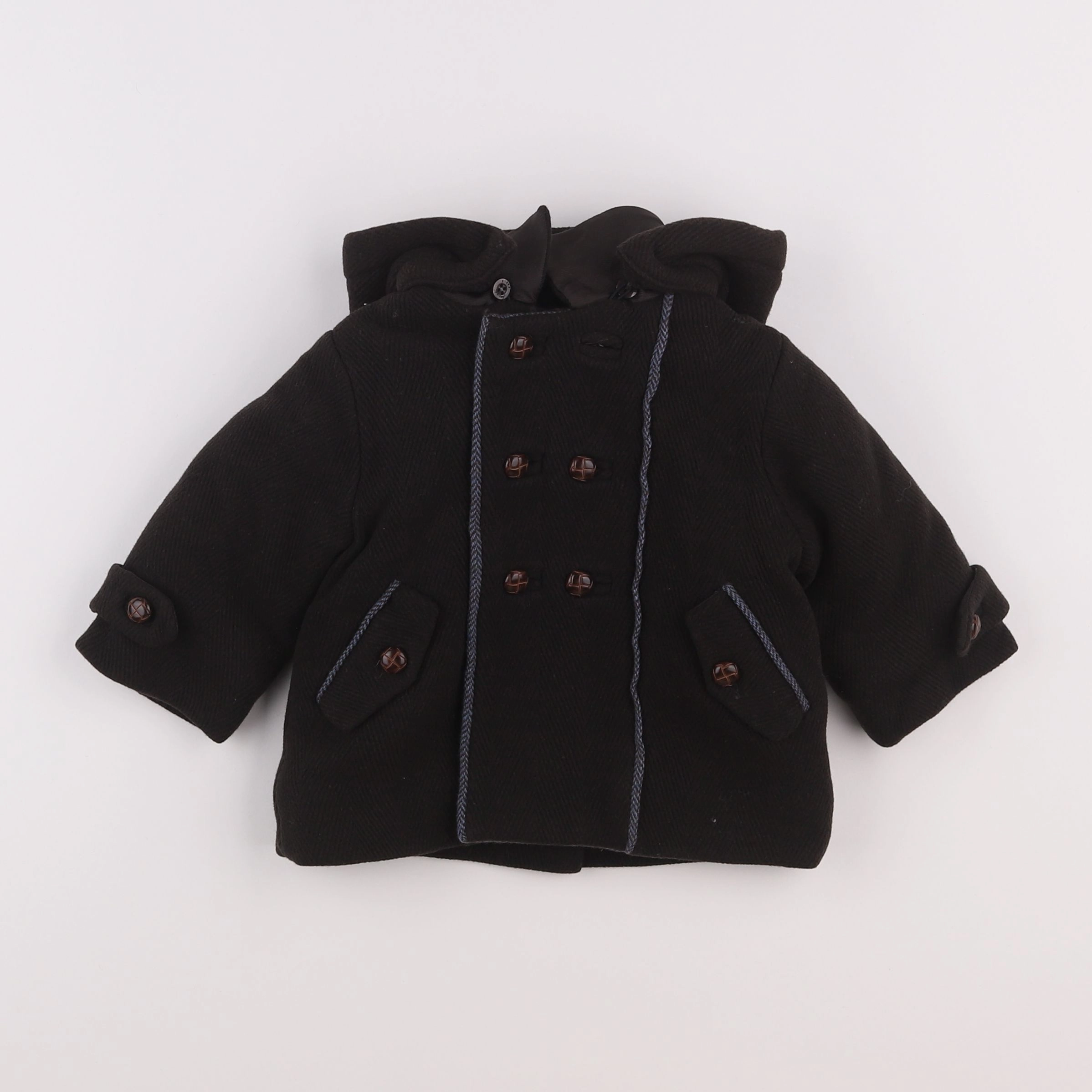 Jacadi - manteau marron - 6 mois