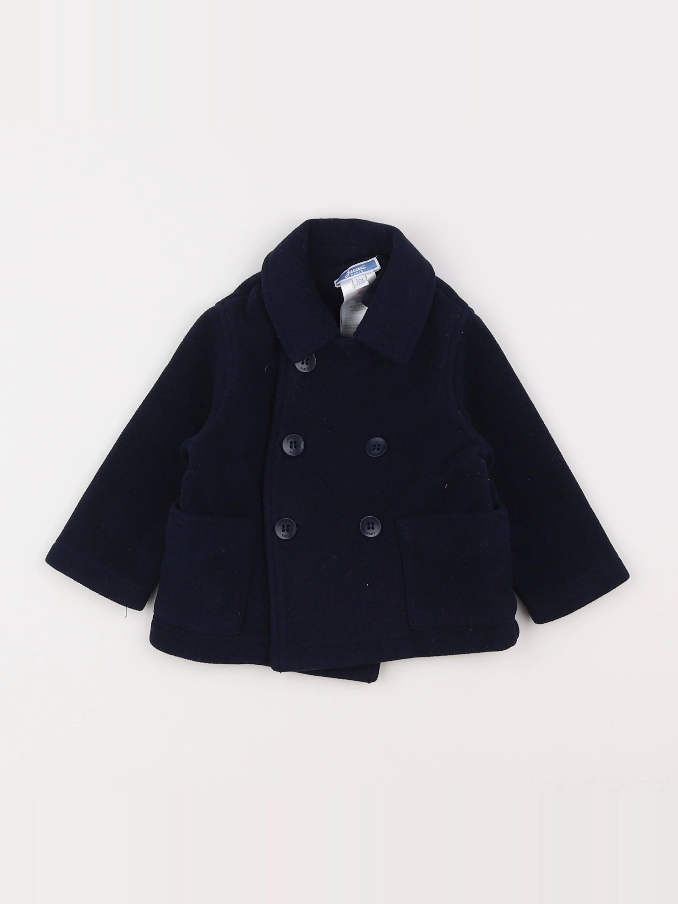 Jacadi - veste bleu - 12 mois