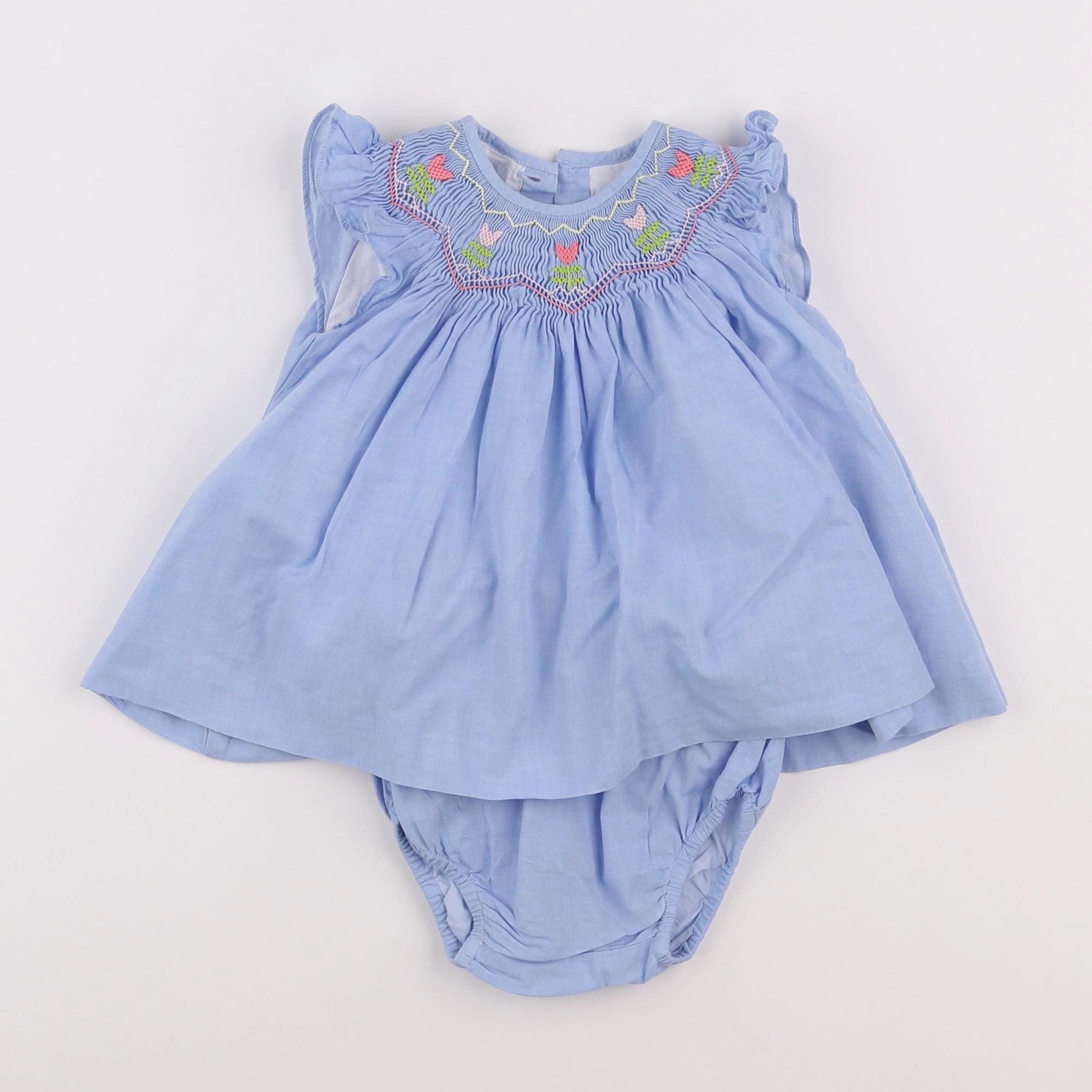 Jacadi - robe bleu - 3 mois