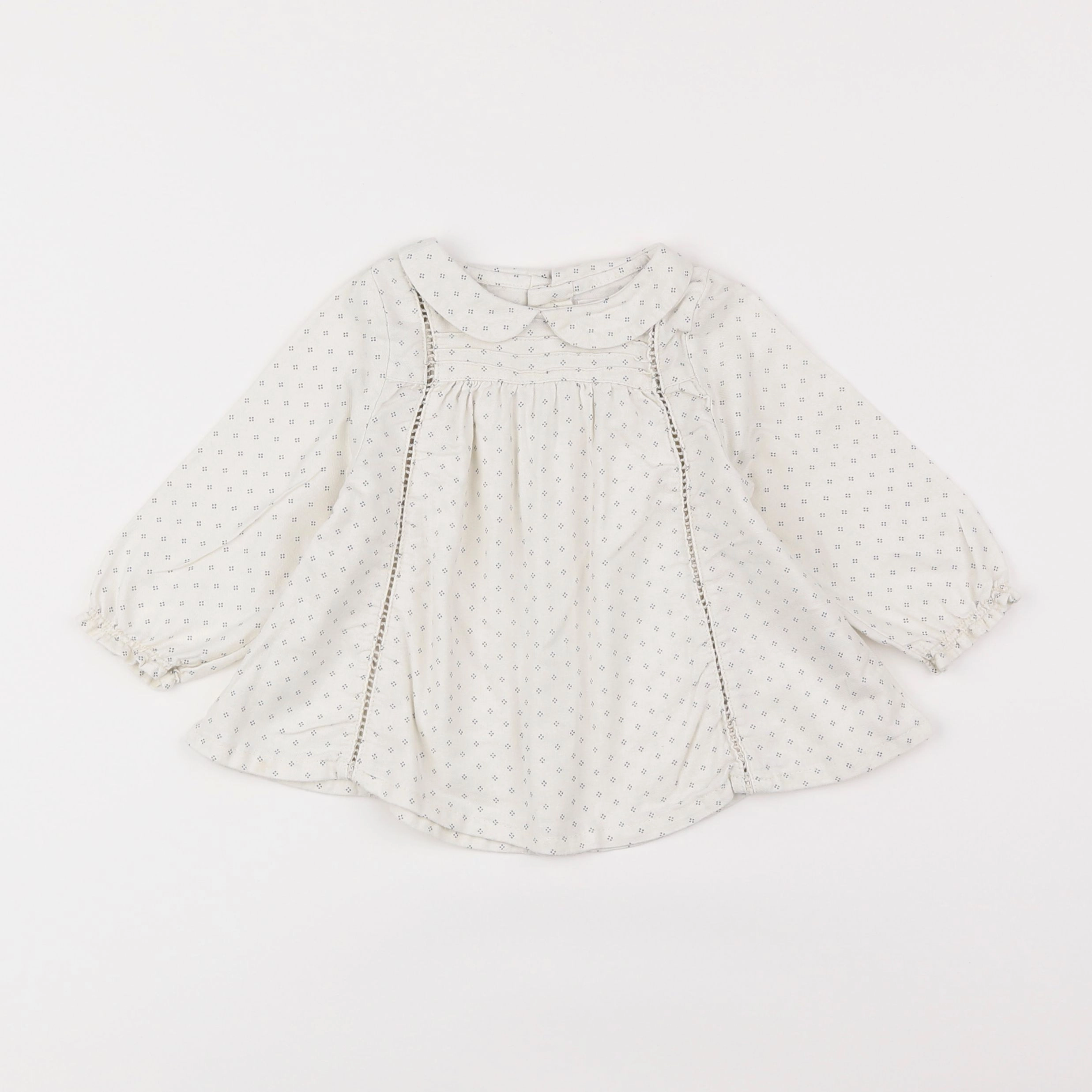 Boutchou - blouse blanc - 18 mois