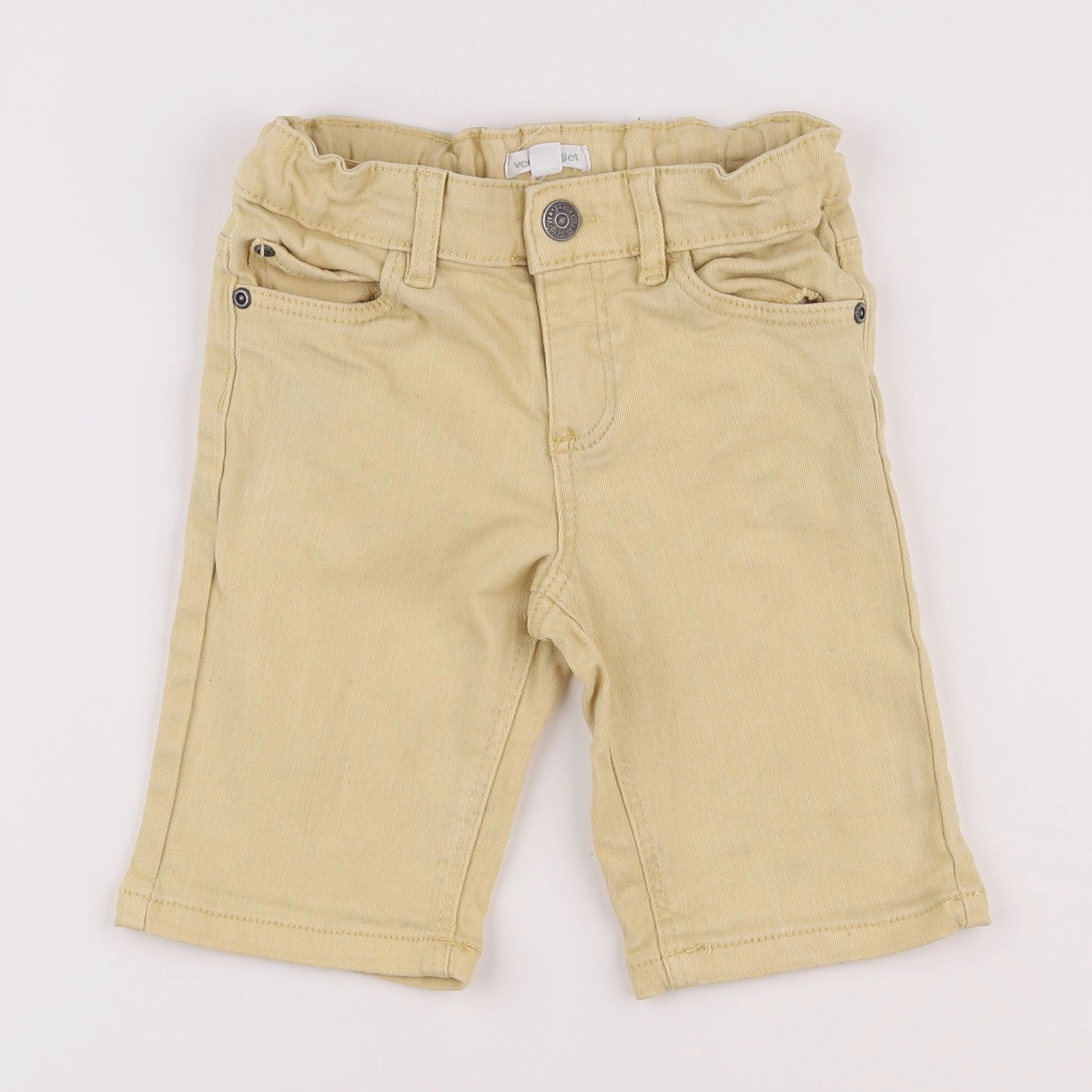 Vertbaudet - short jaune - 4 ans