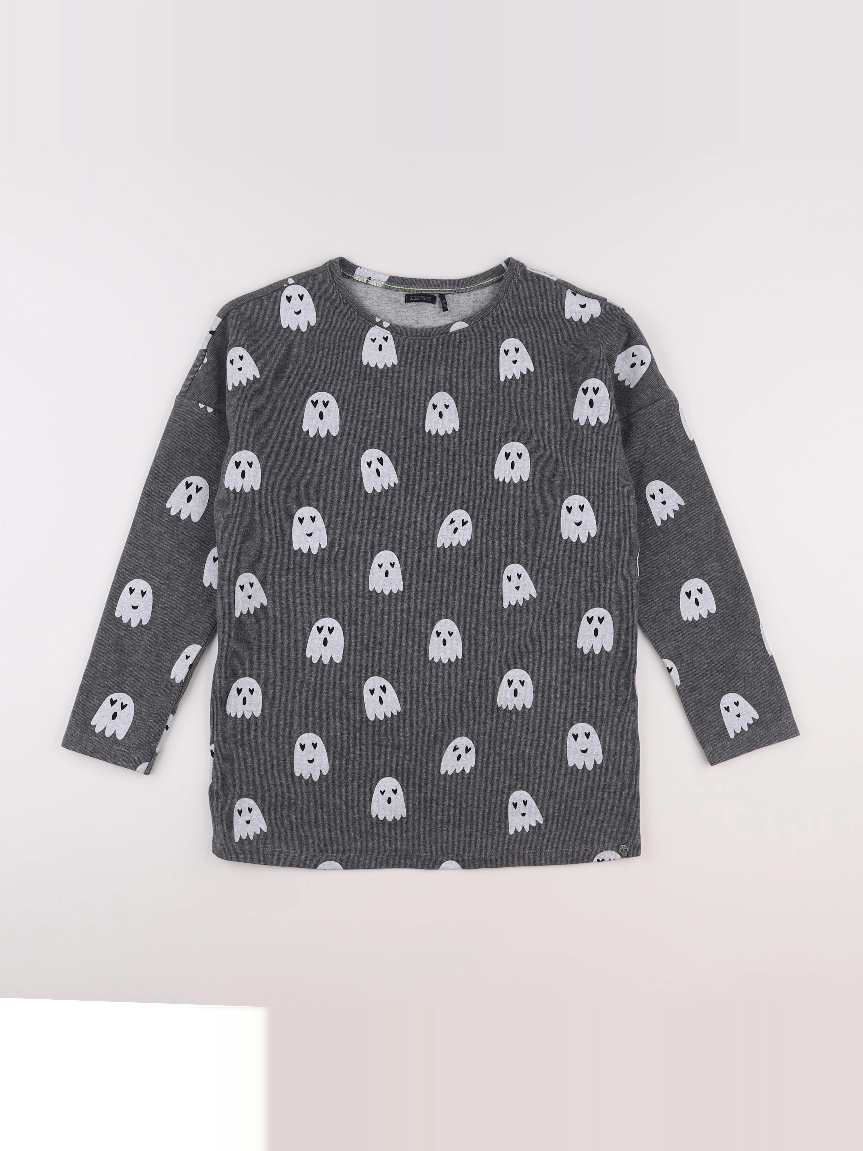 IKKS - sweat gris - 12 ans