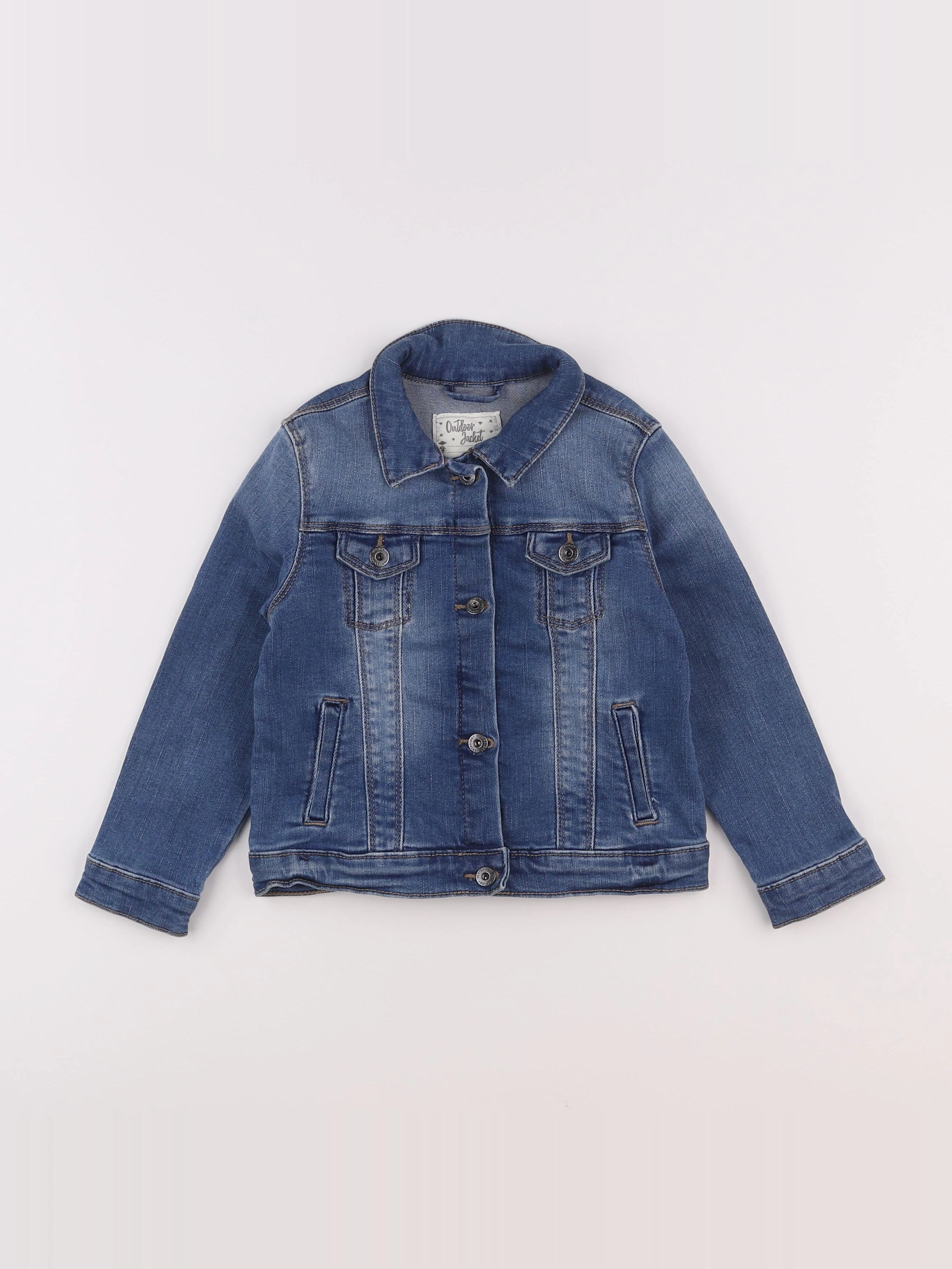 Vertbaudet - veste bleu - 4 ans