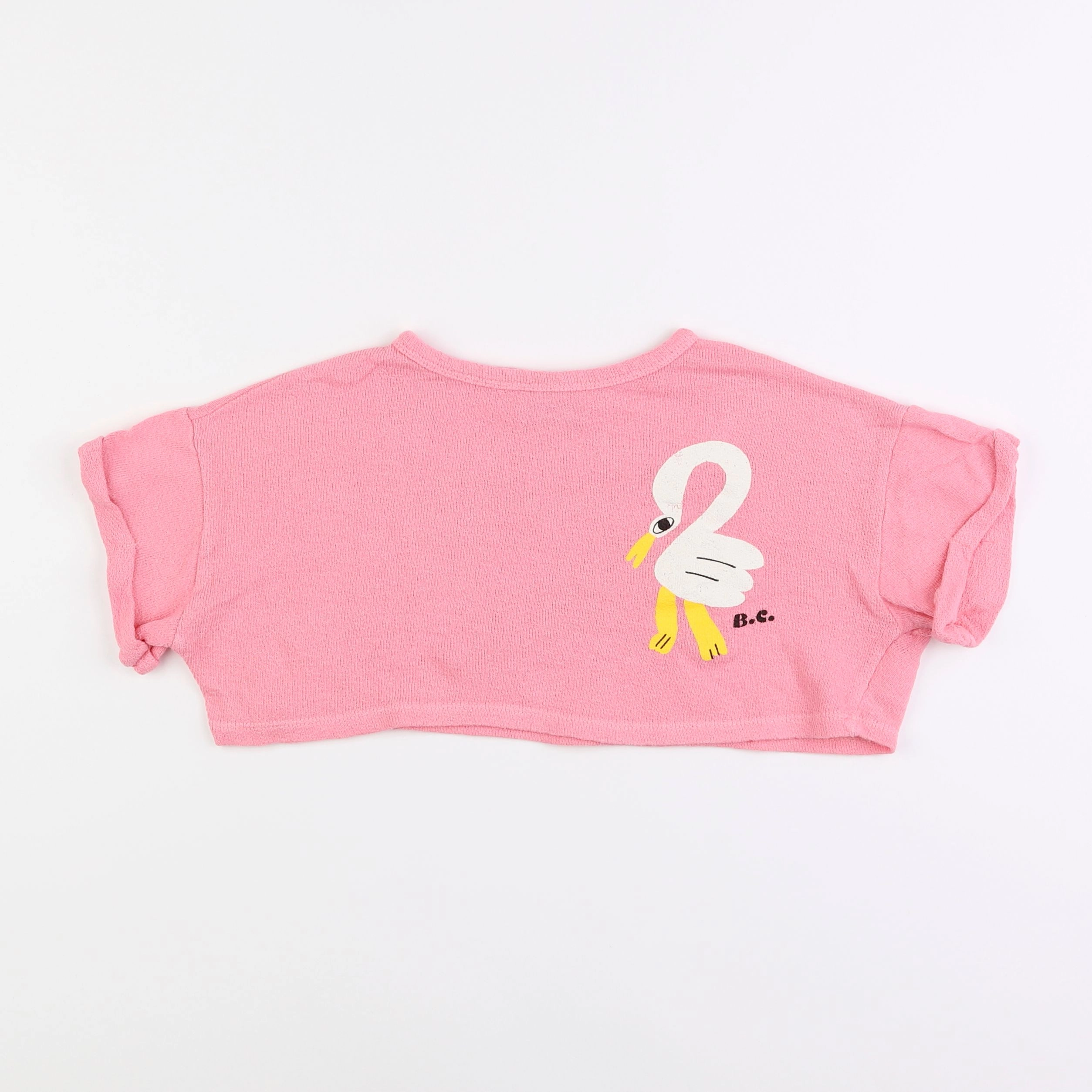 Bobo Choses - tee-shirt rose - 4/5 ans