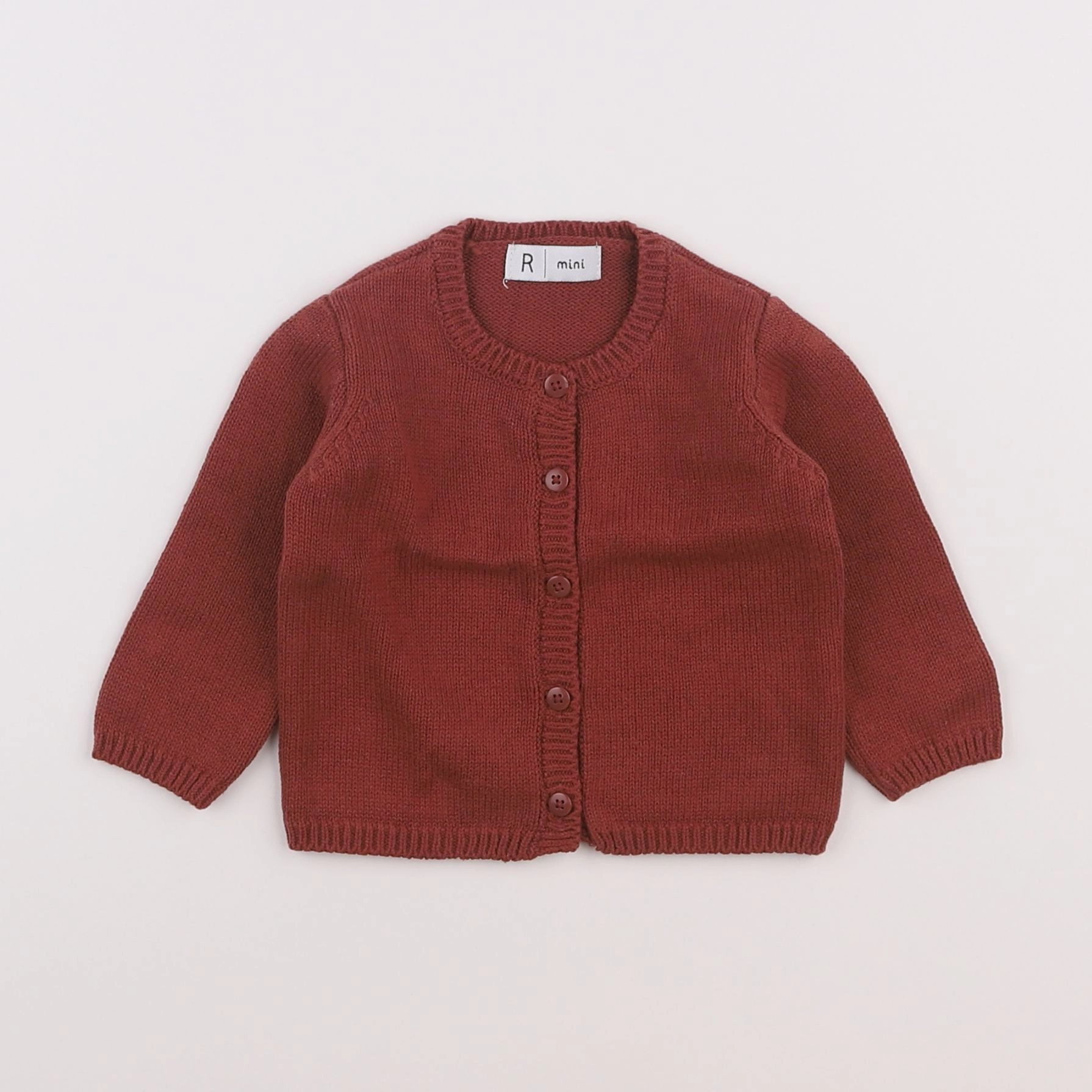 La Redoute - pull marron - 3 mois