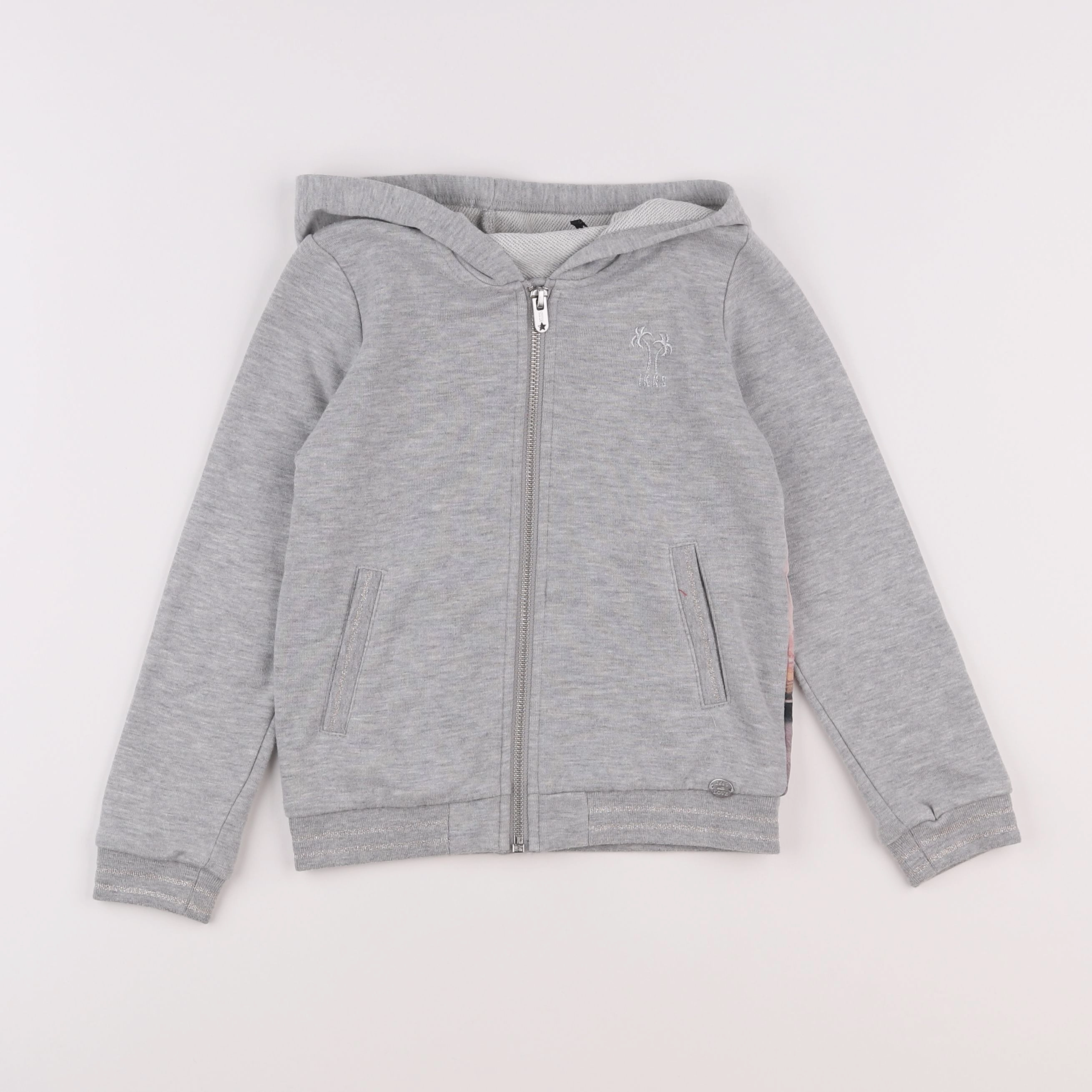 IKKS - sweat gris - 6 ans