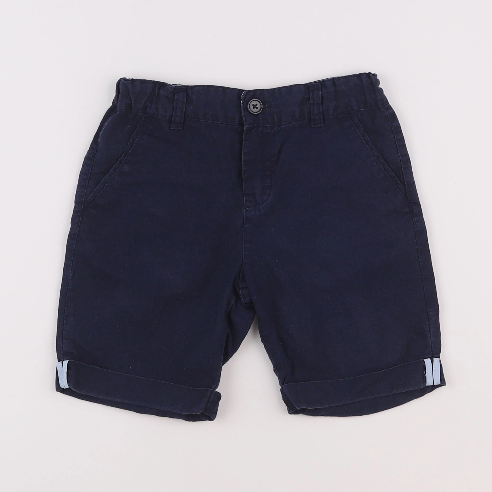 Vertbaudet - short bleu - 4 ans