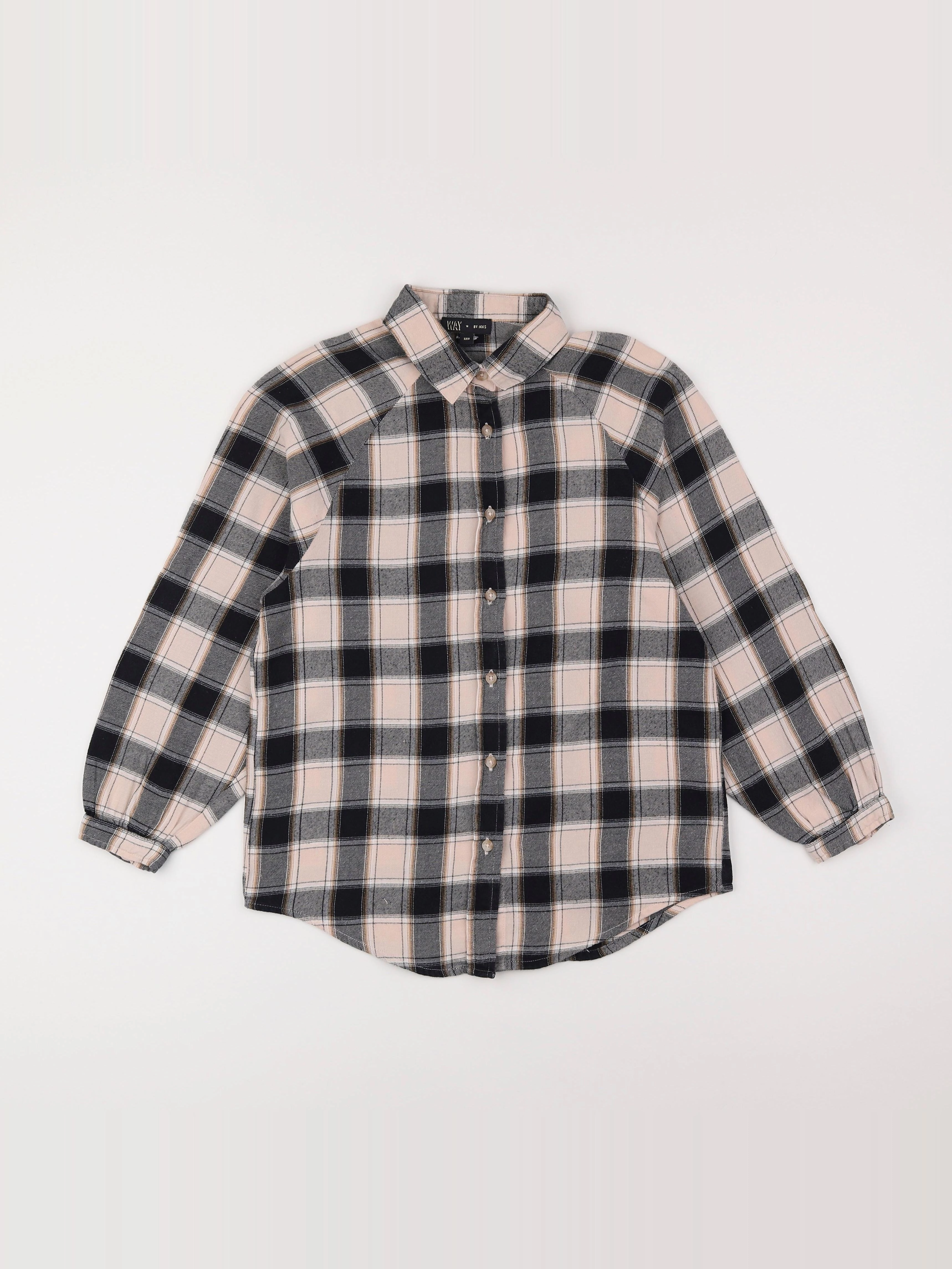 IKKS - chemise beige - 12 ans
