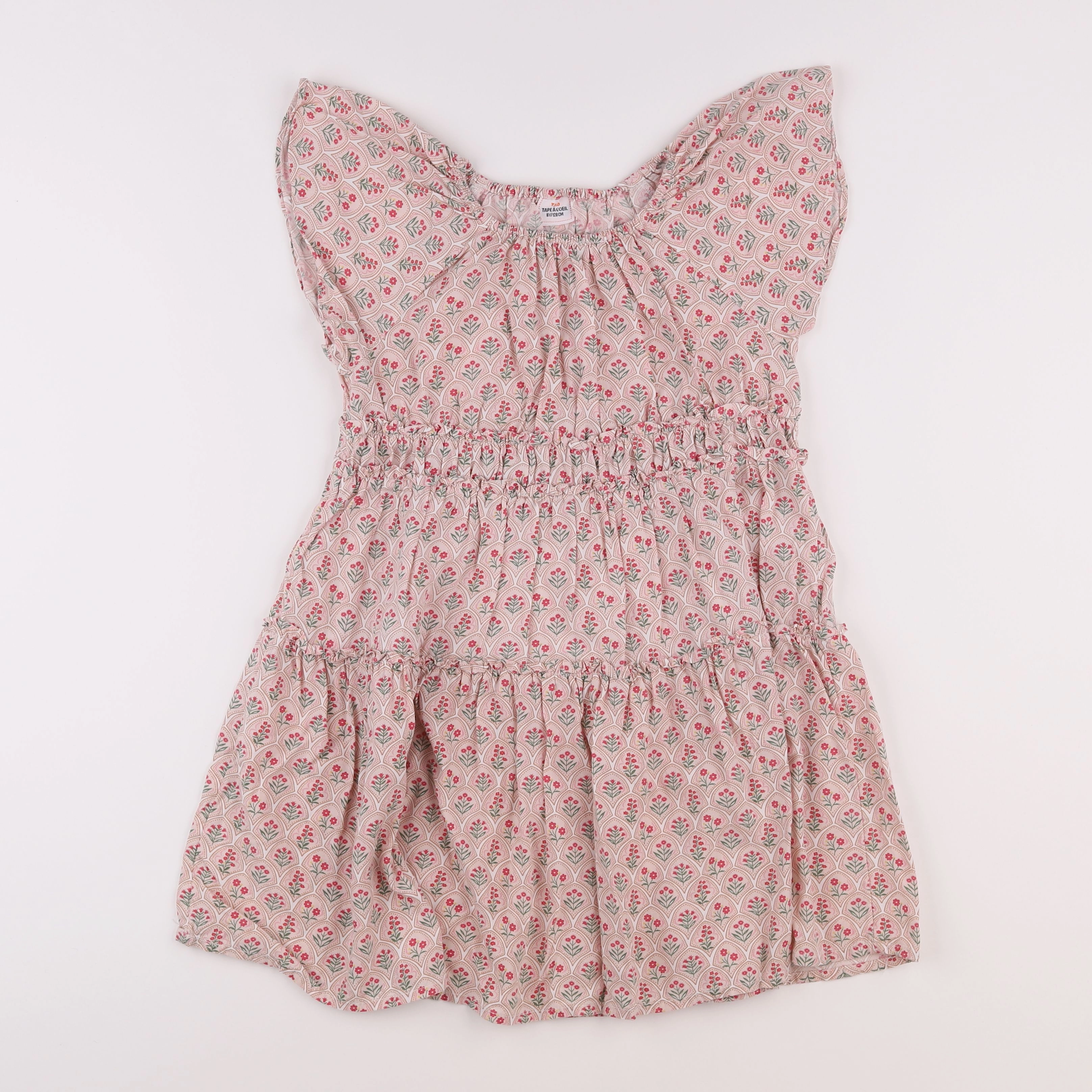 Tape à l'oeil - robe multicolore - 8 ans