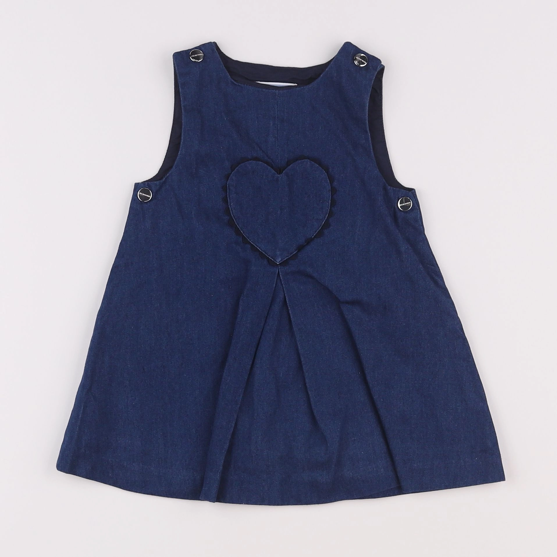 Jacadi - robe bleu - 12 mois