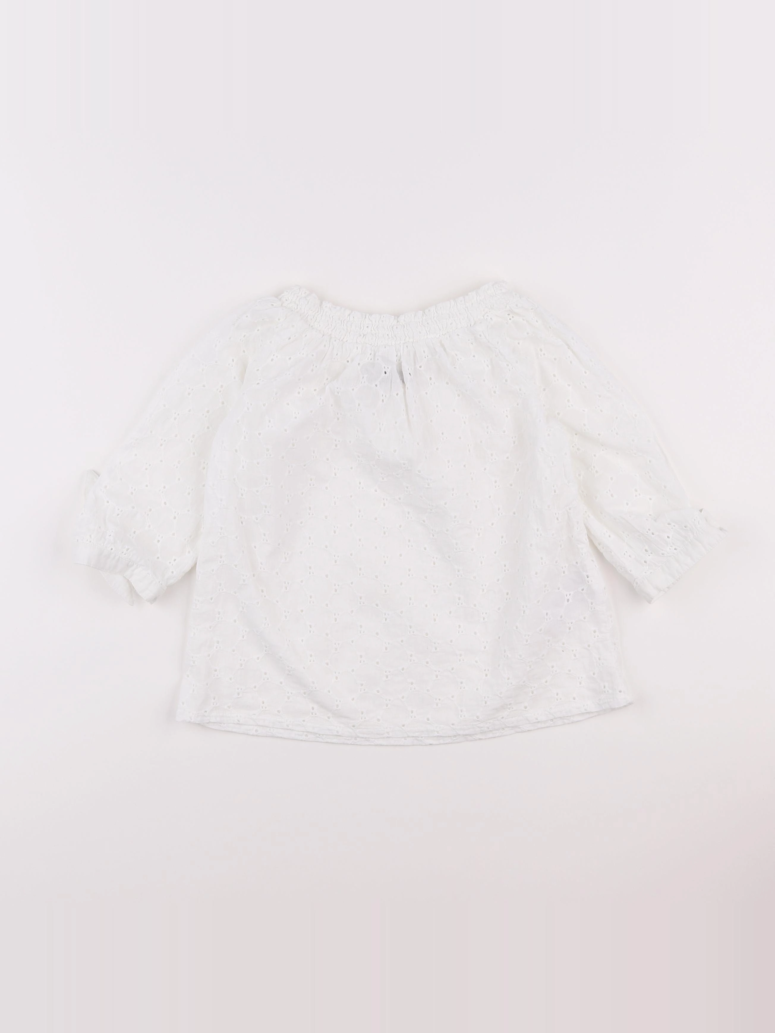 Vertbaudet - blouse blanc - 6 ans