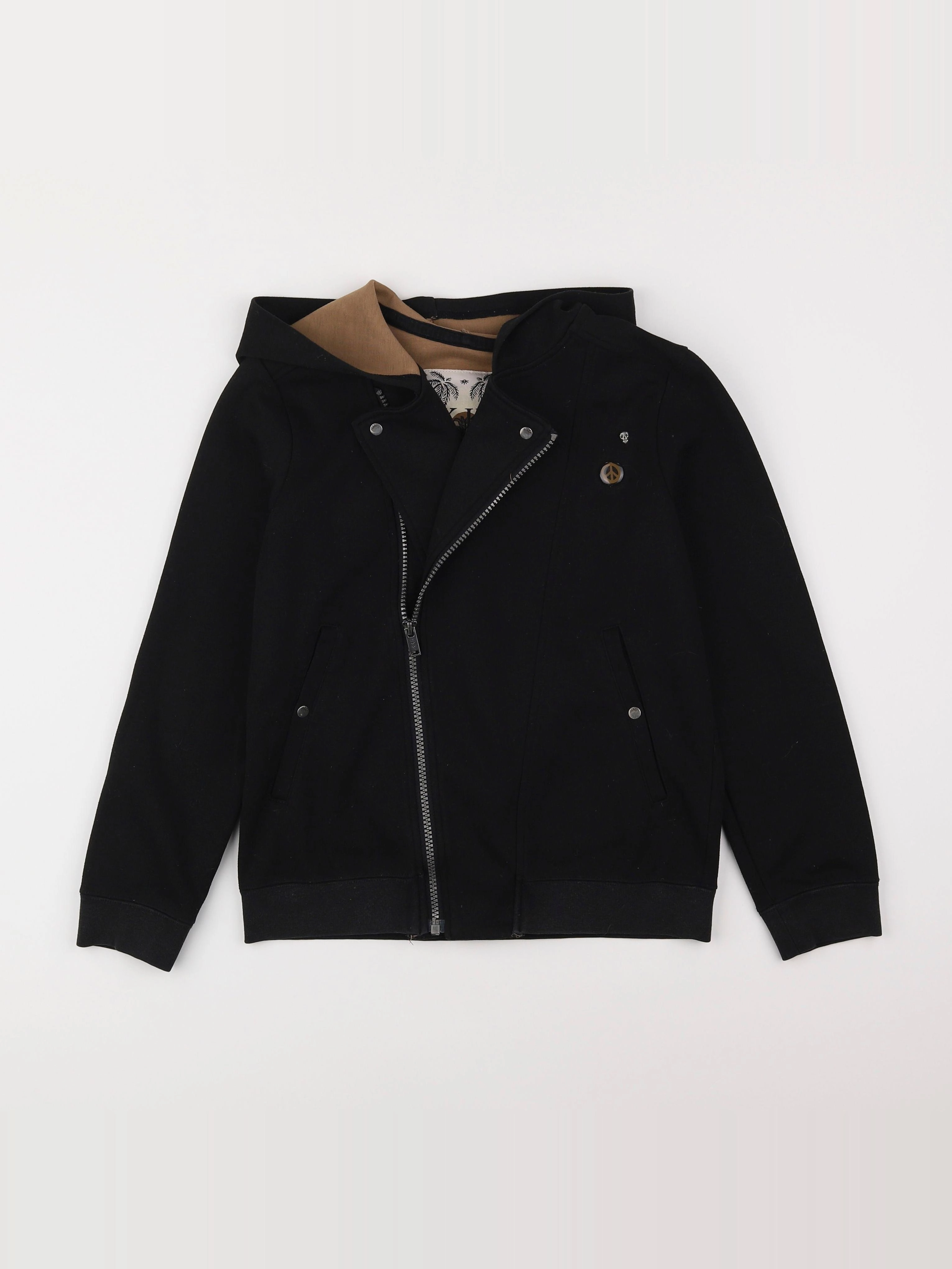 IKKS - veste noir - 10 ans