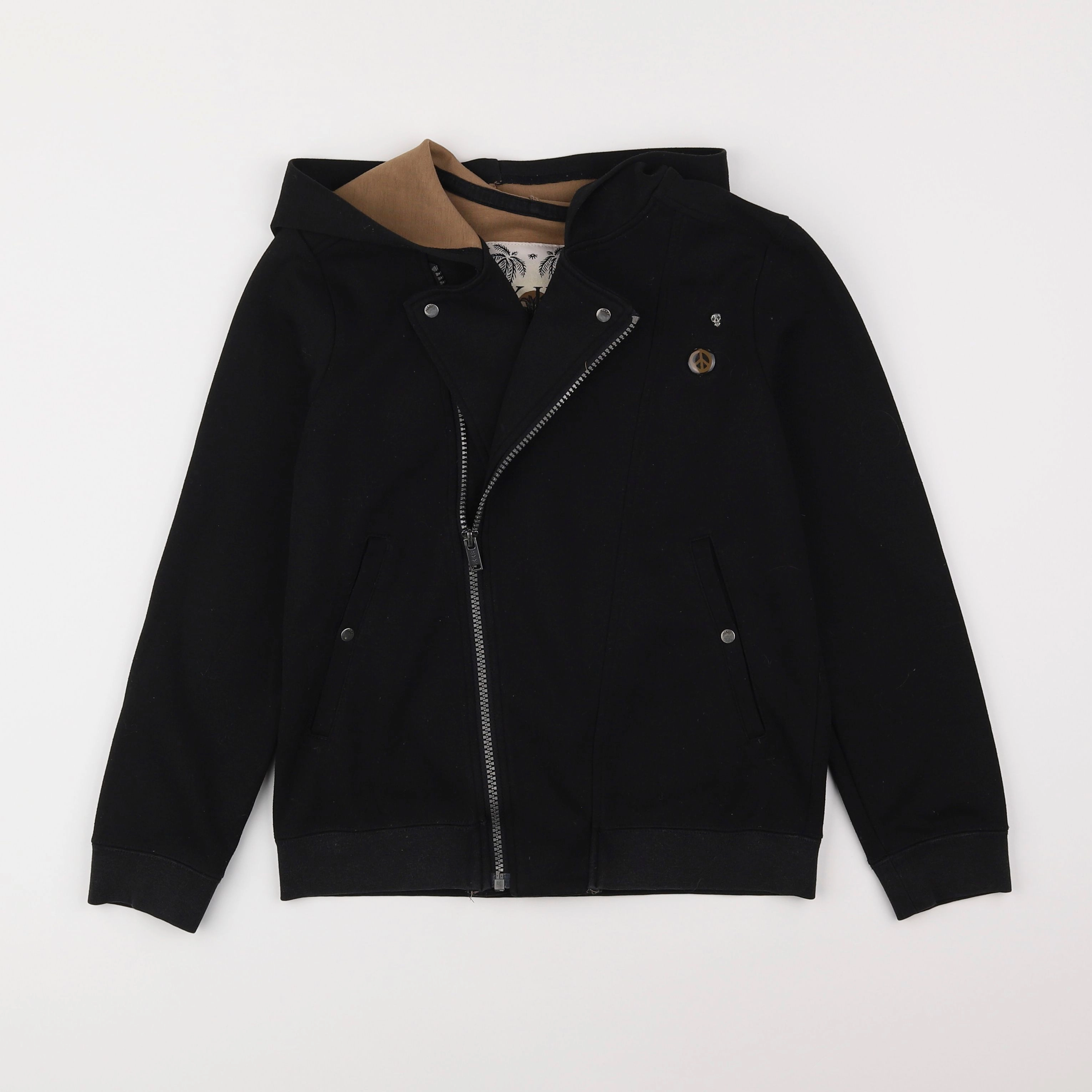 IKKS - veste noir - 10 ans