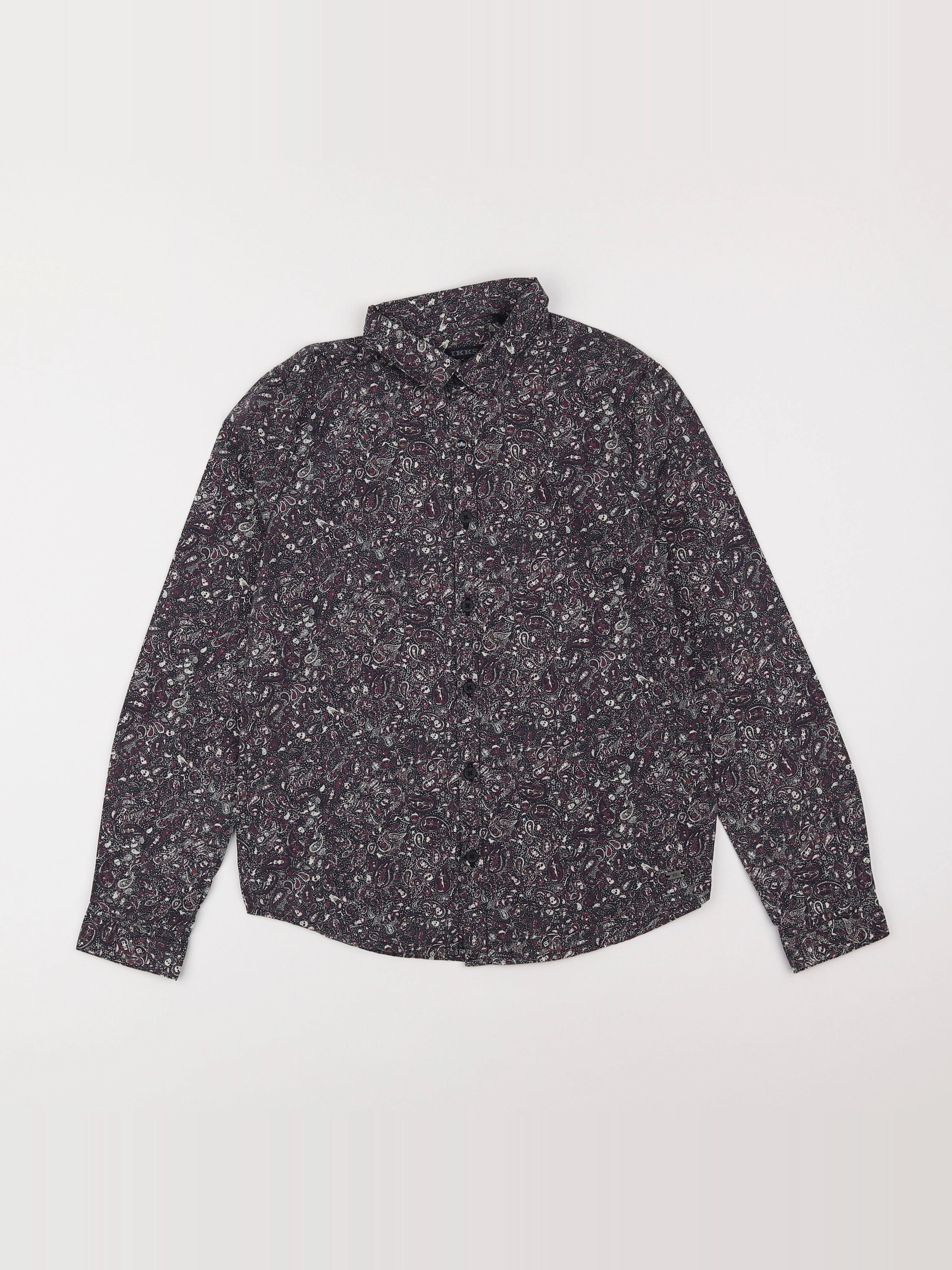 IKKS - chemise noir - 10 ans
