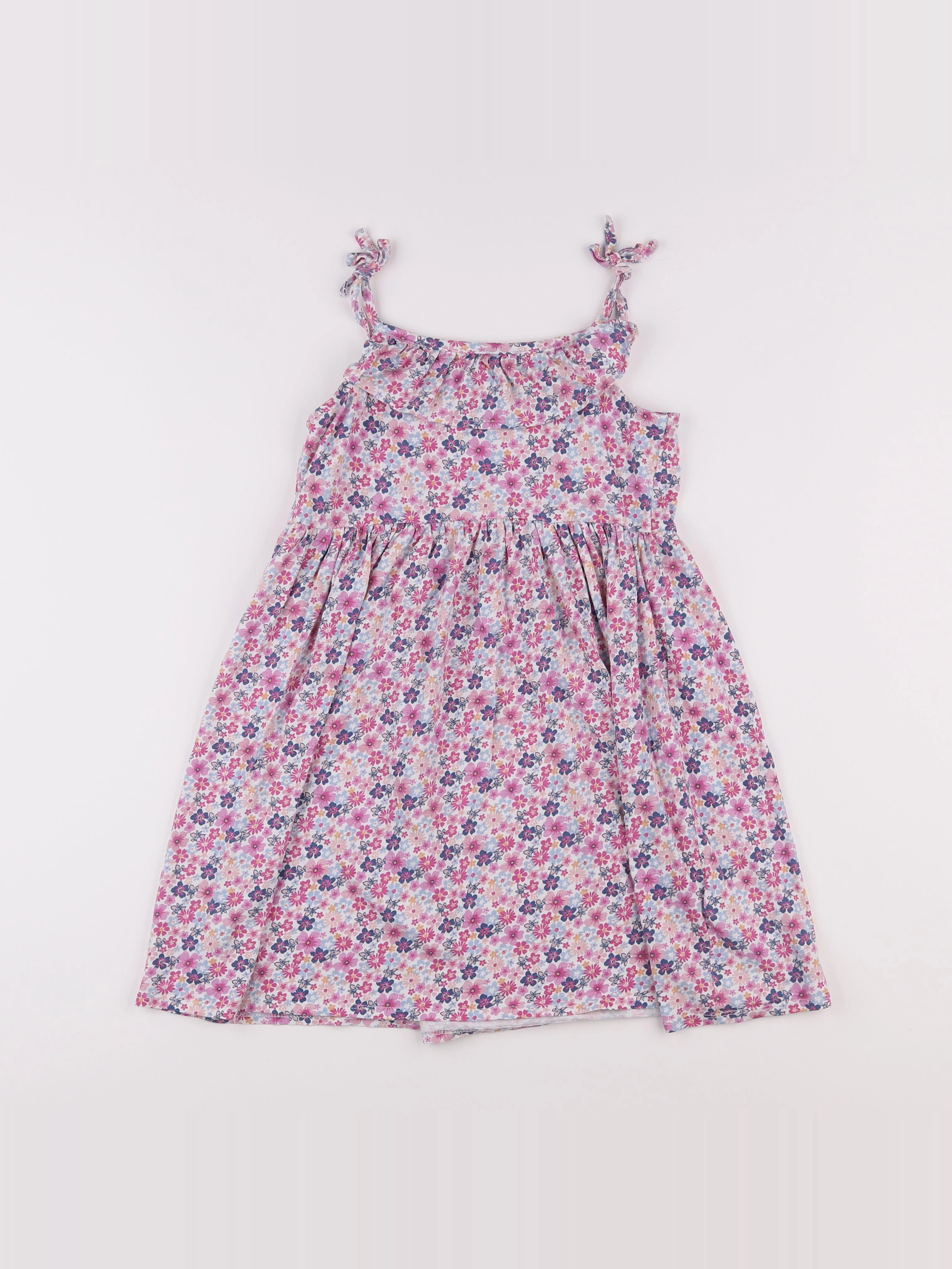 Vertbaudet - robe multicolore - 10 ans