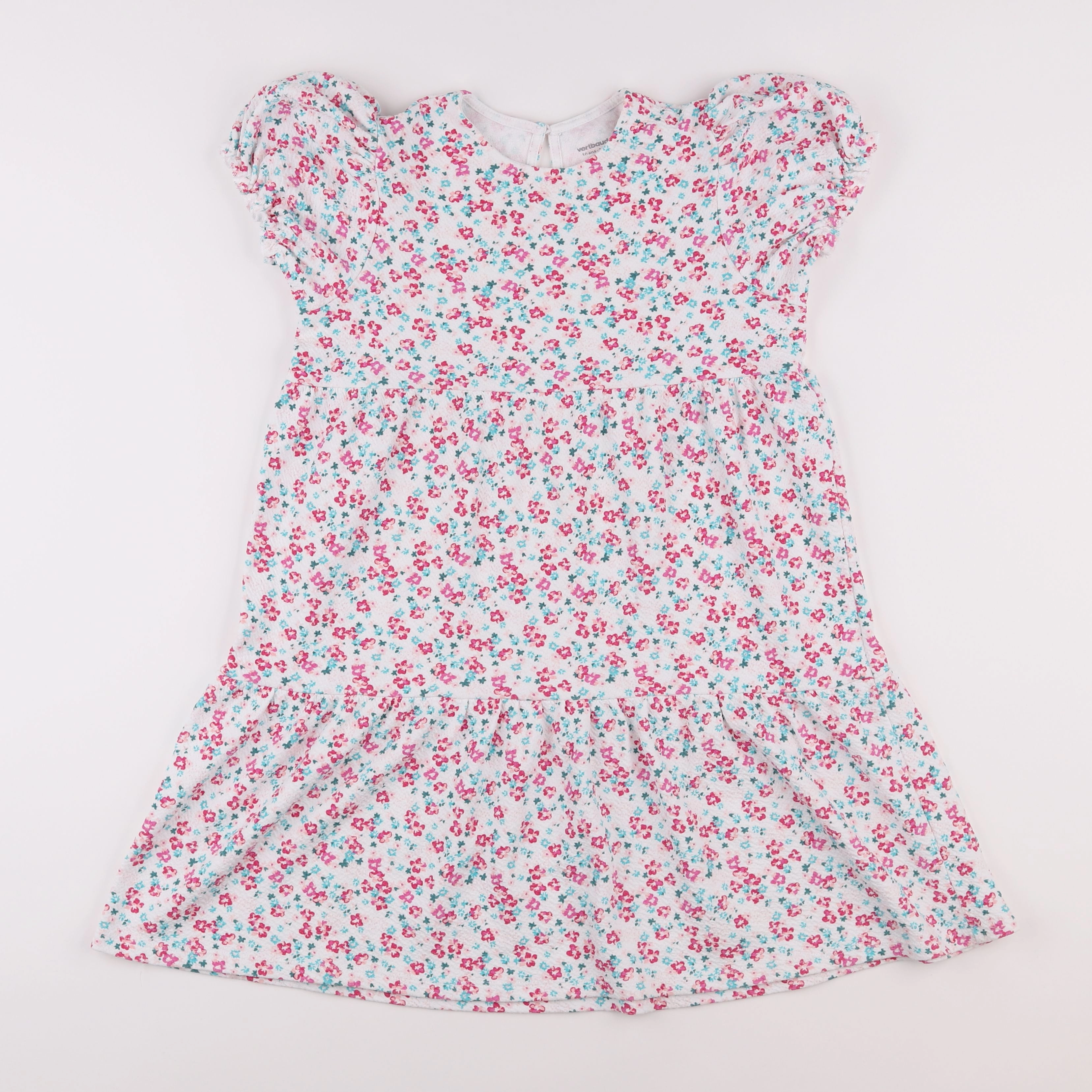 Vertbaudet - robe multicolore - 10 ans