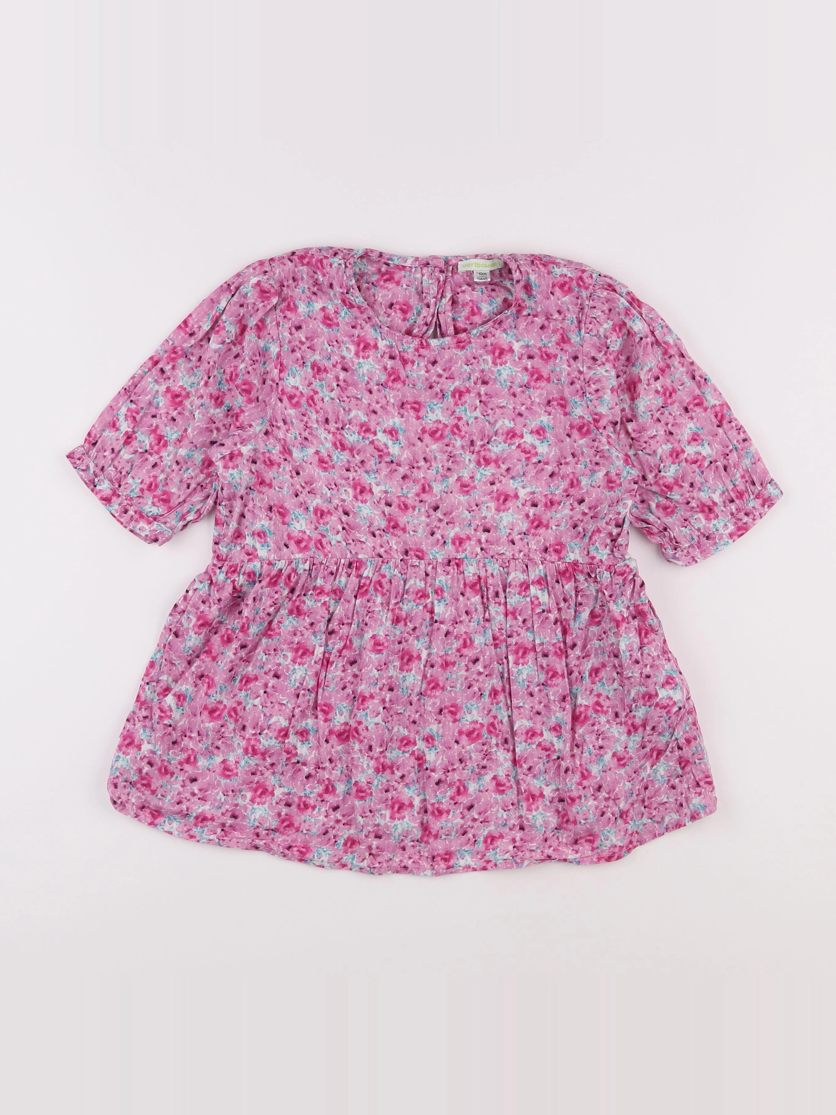 Vertbaudet - blouse rose - 10 ans