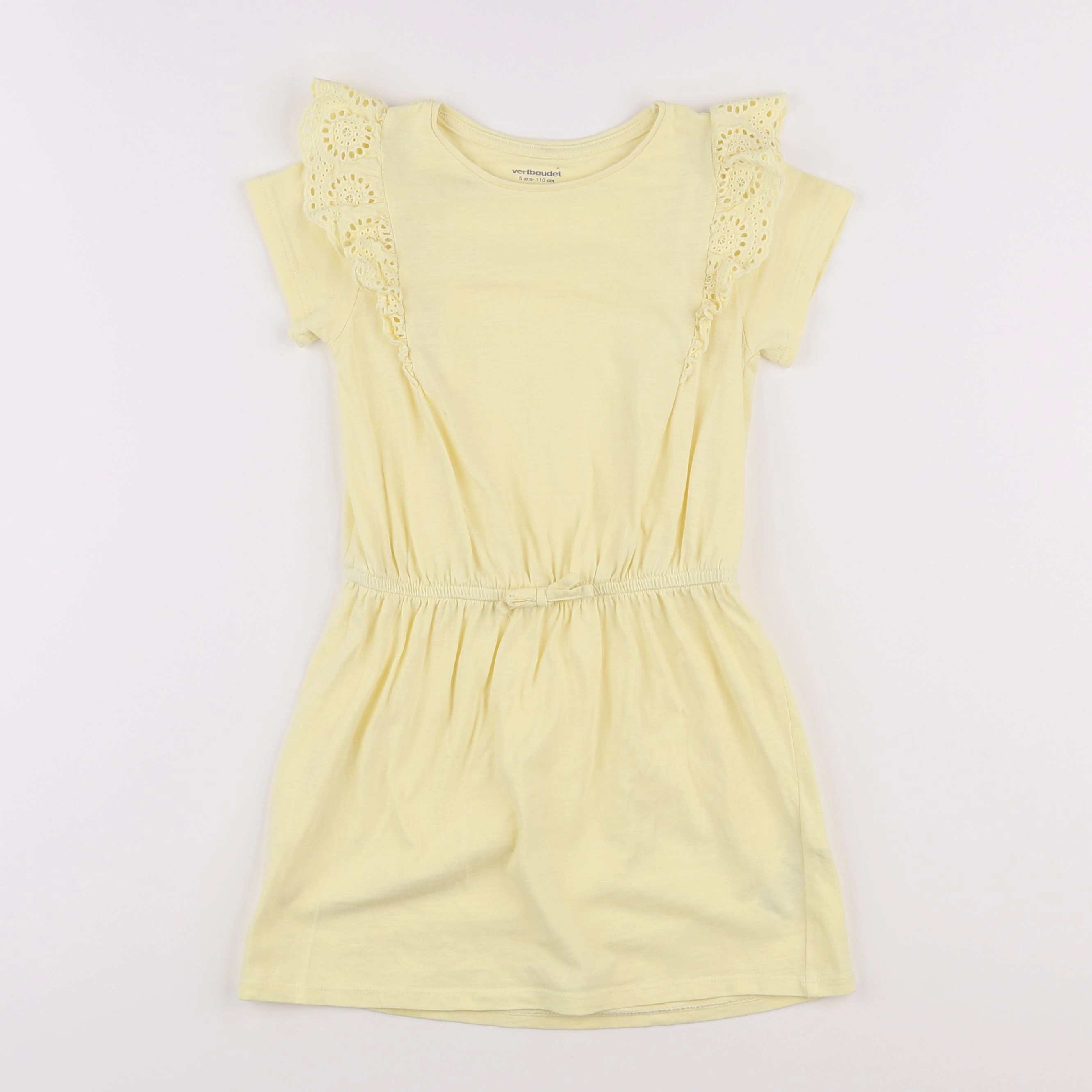 Vertbaudet - robe jaune - 5 ans