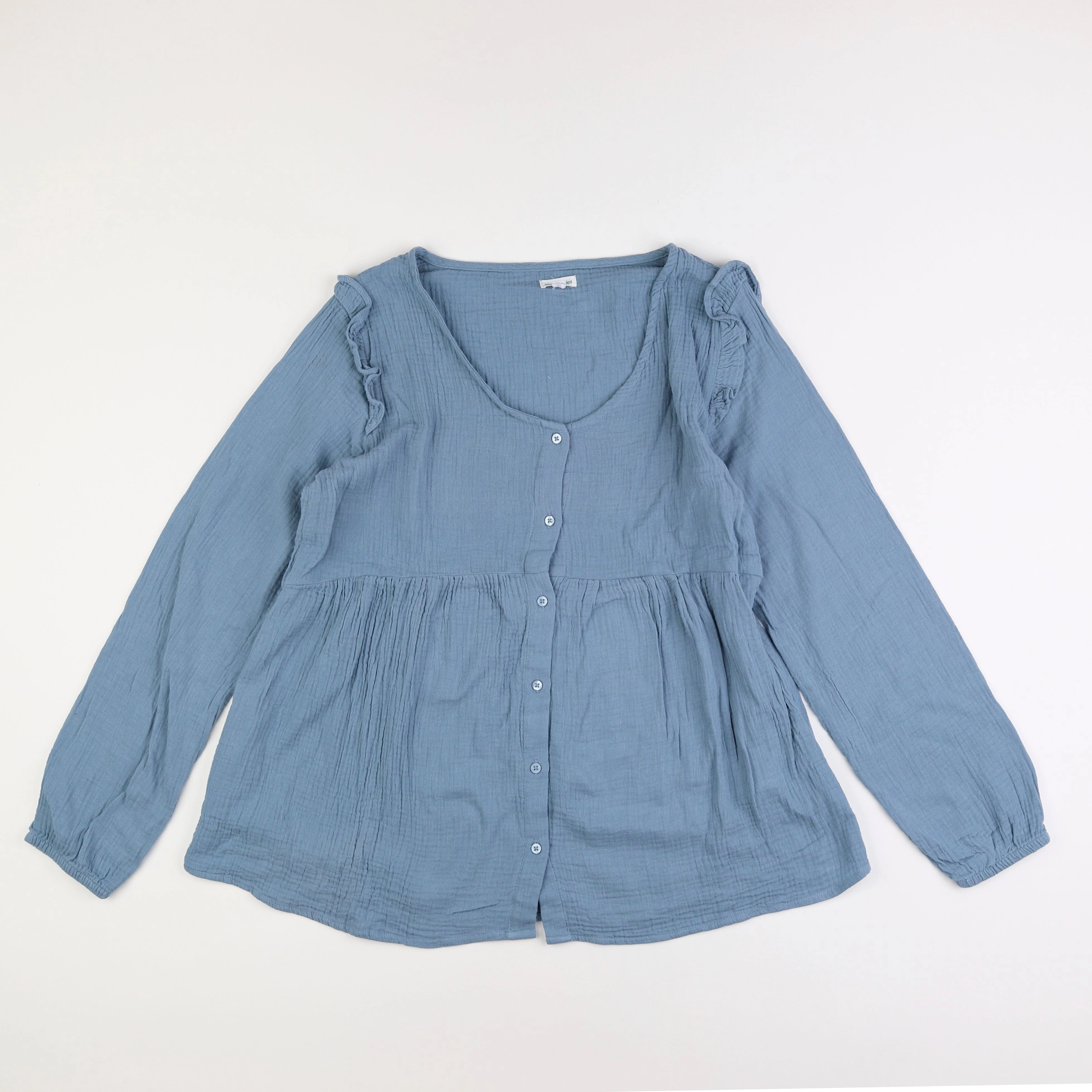 Vertbaudet - blouse grossesse bleu - 42