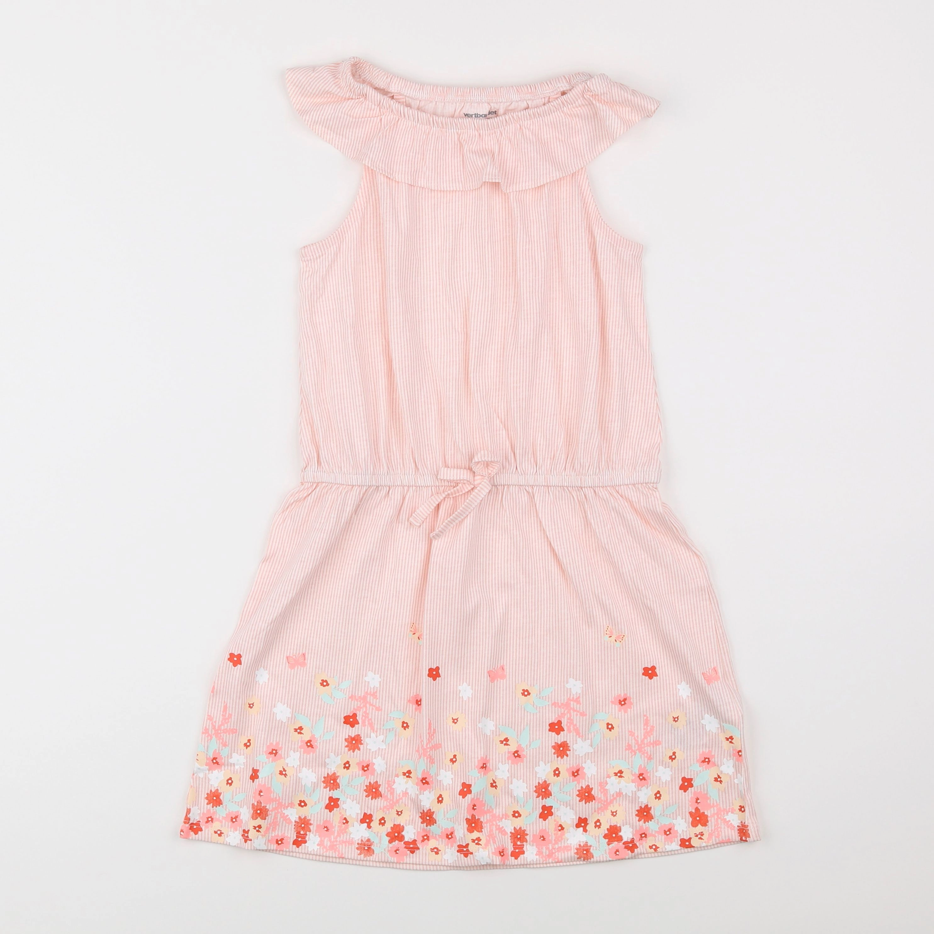 Vertbaudet - robe rose - 7 ans