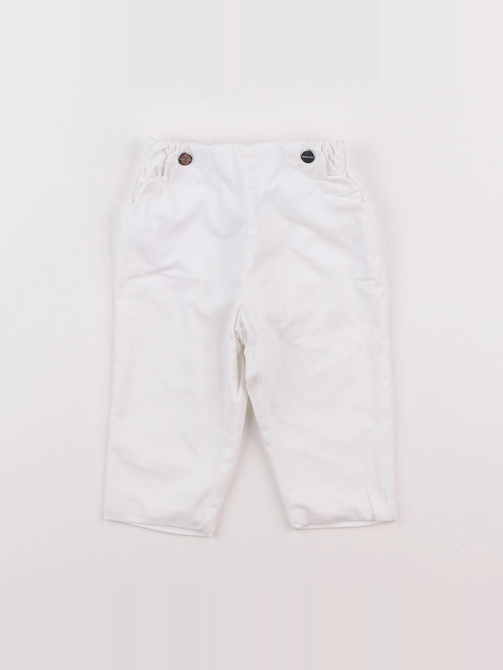 Jacadi - pantalon blanc - 6 mois
