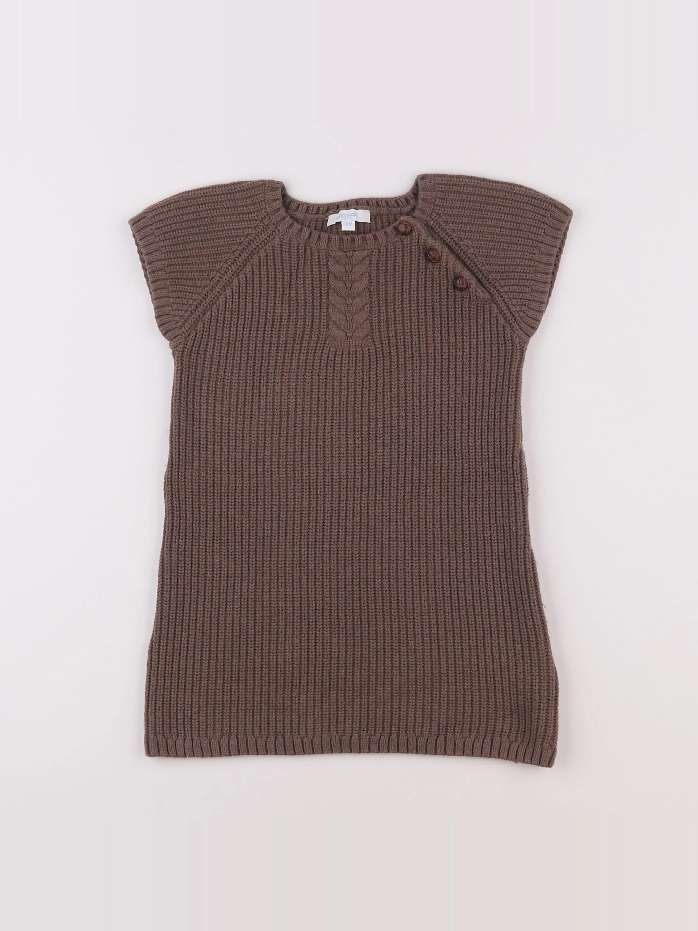 Jacadi - robe marron - 18 mois
