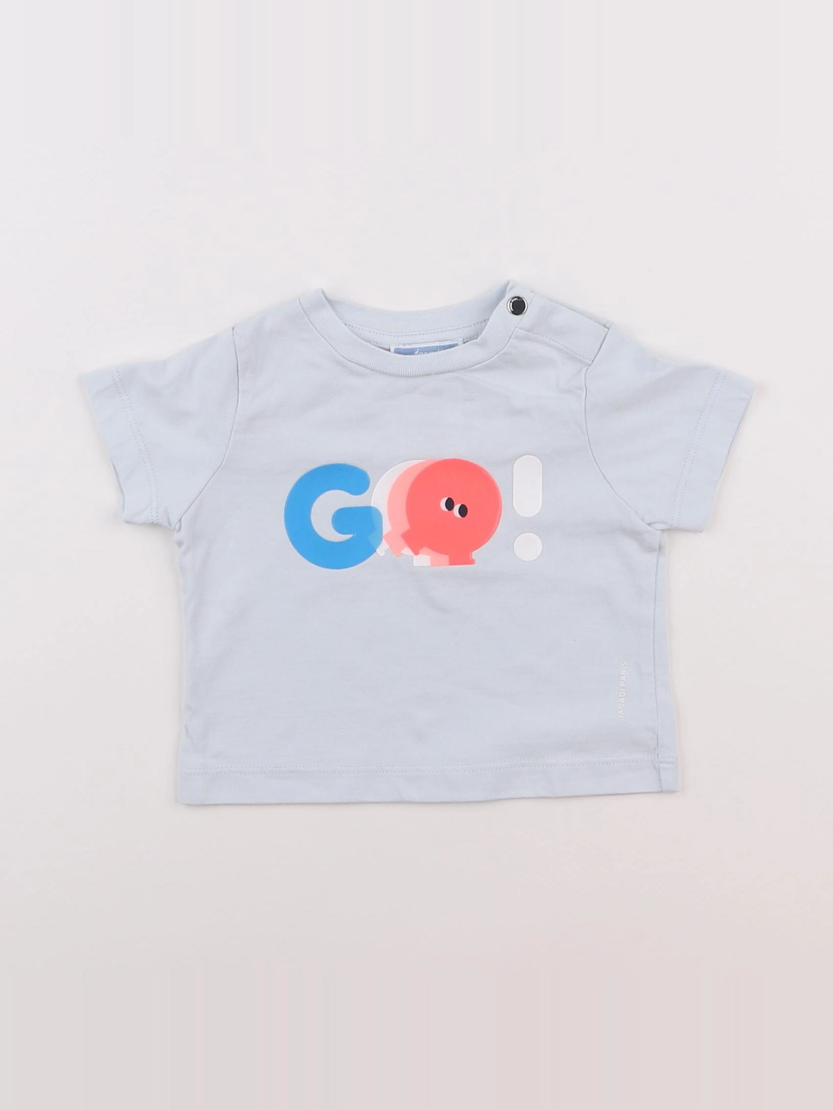 Jacadi - tee-shirt bleu - 6 mois