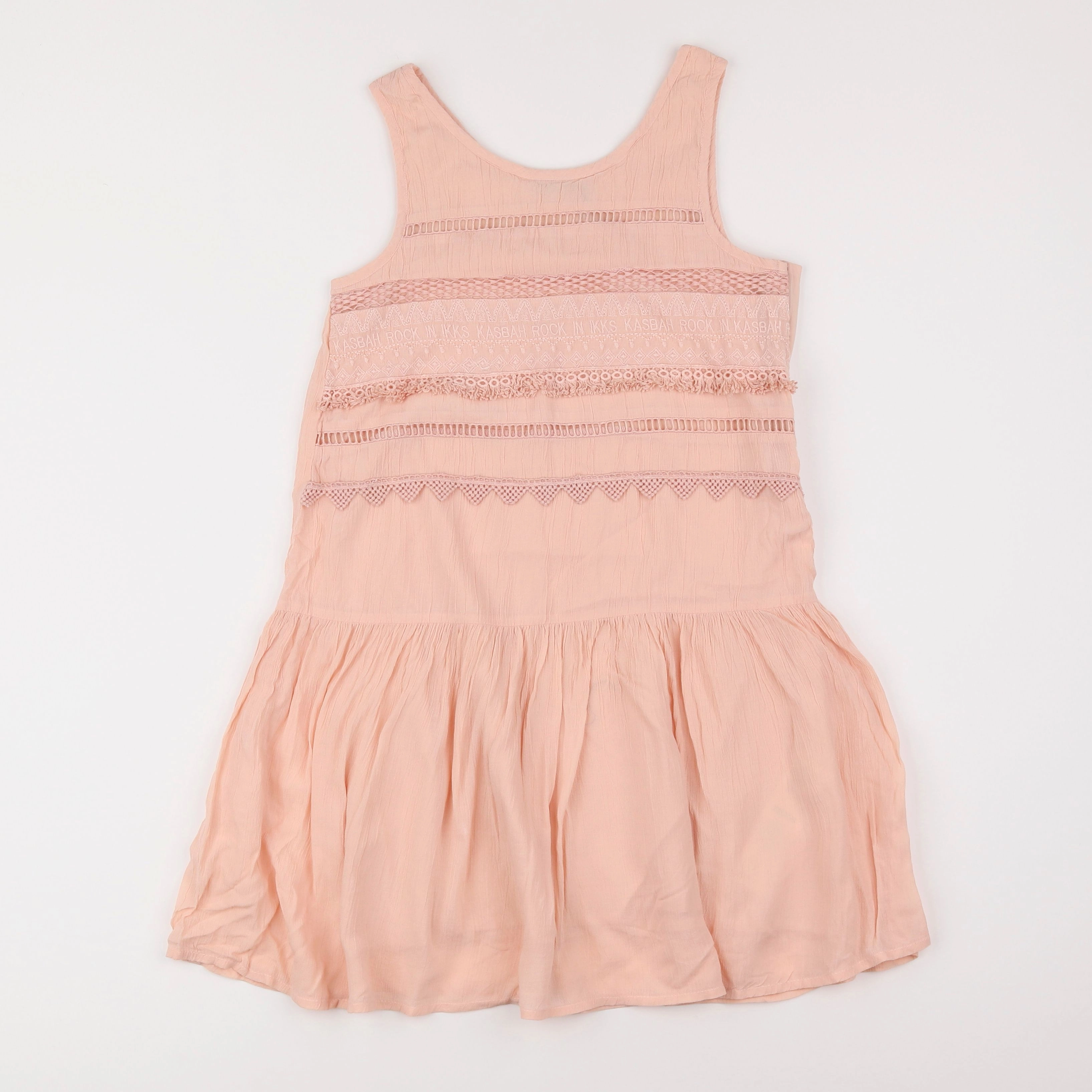 IKKS - robe rose - 10 ans