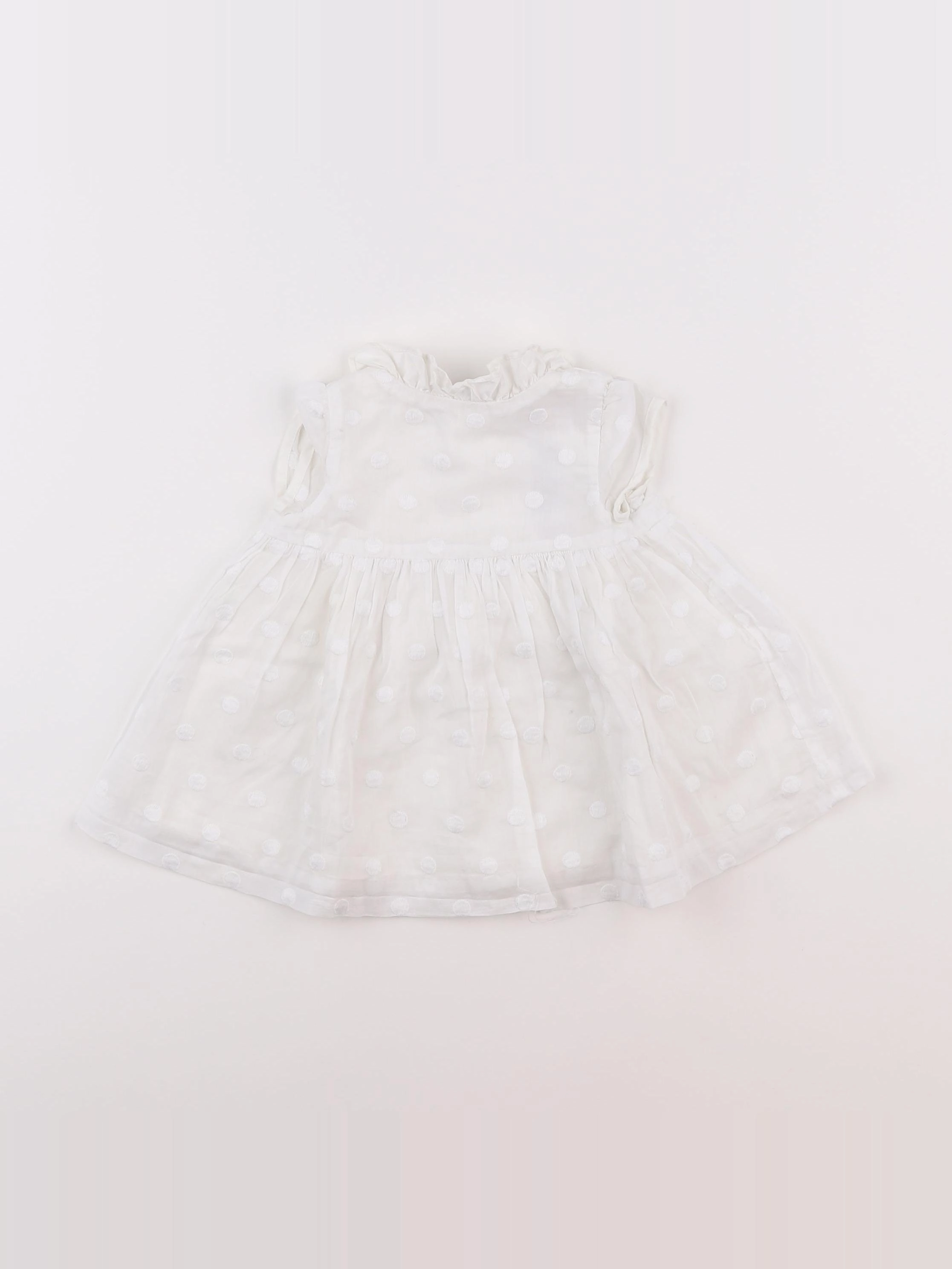 Jacadi - blouse blanc - 3 mois