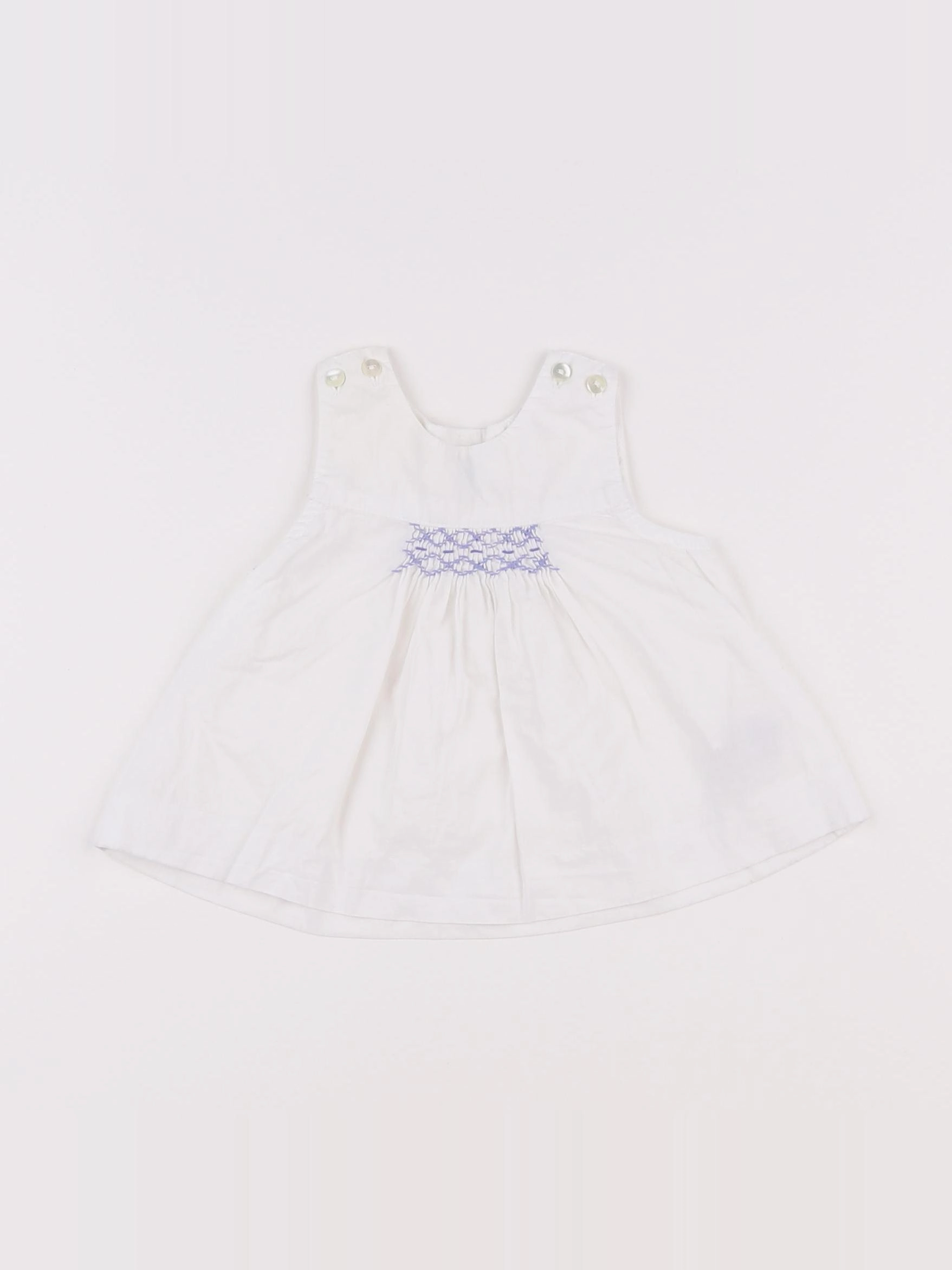 Jacadi - blouse blanc - 3 mois