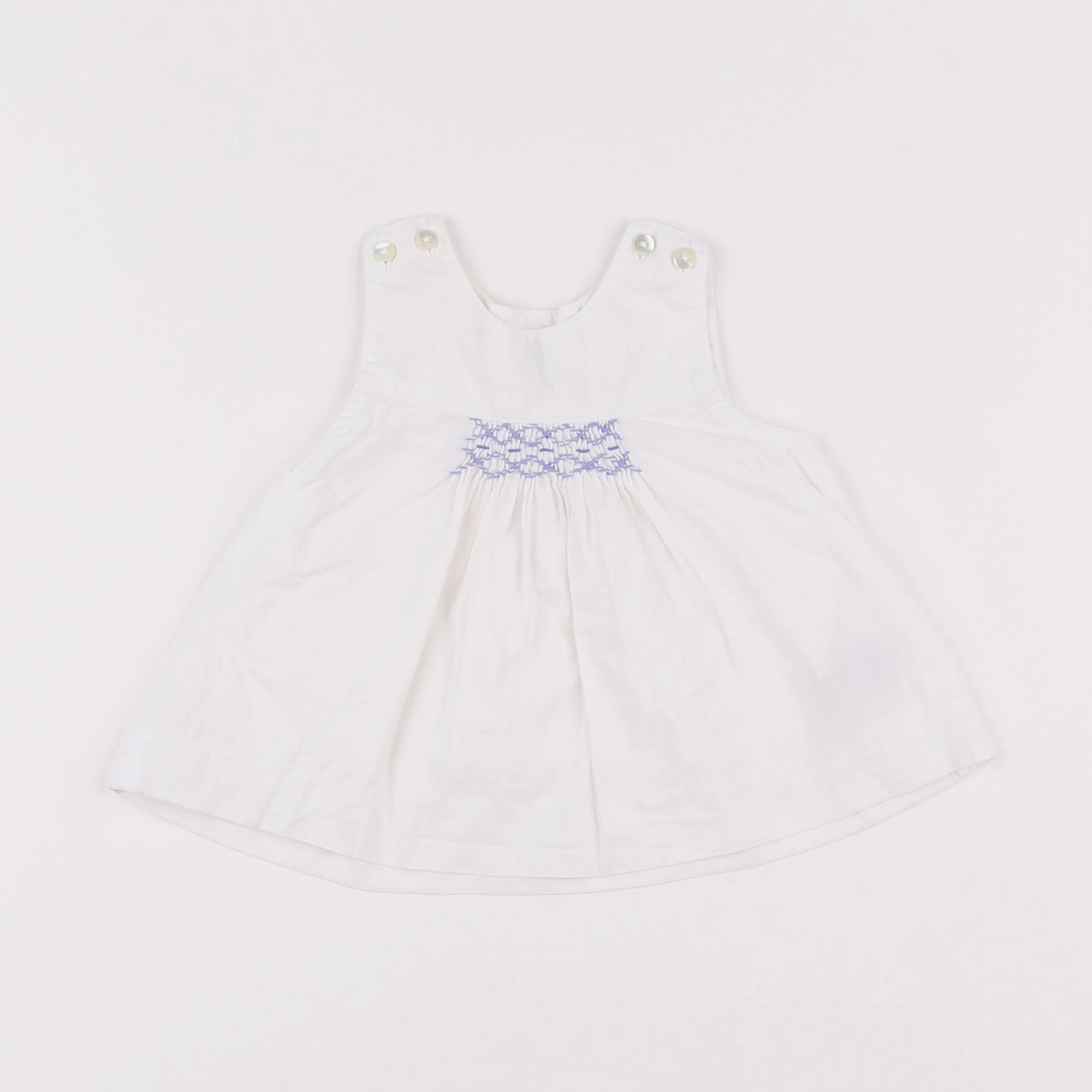 Jacadi - blouse blanc - 3 mois