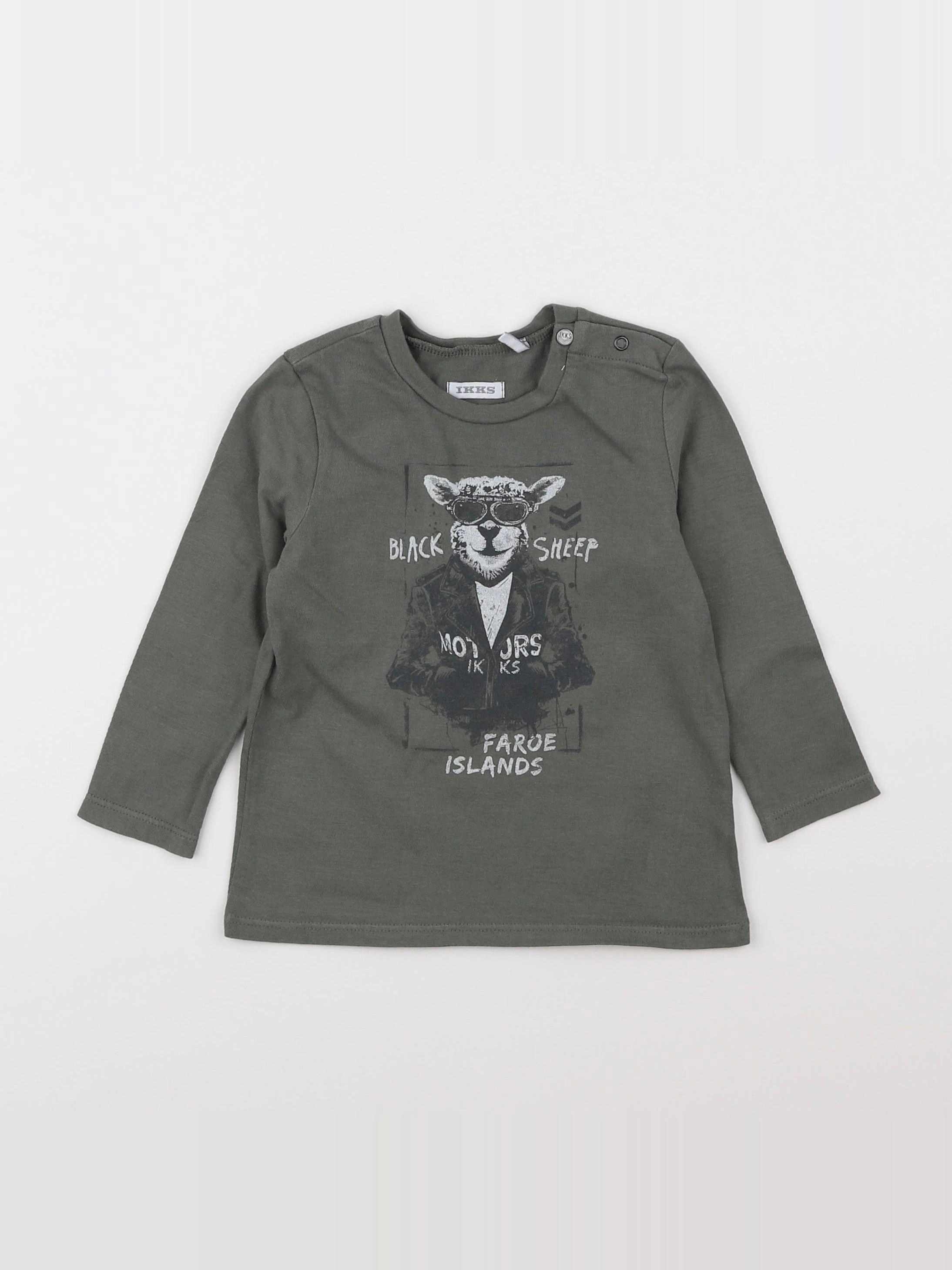 IKKS - tee-shirt vert - 18 mois