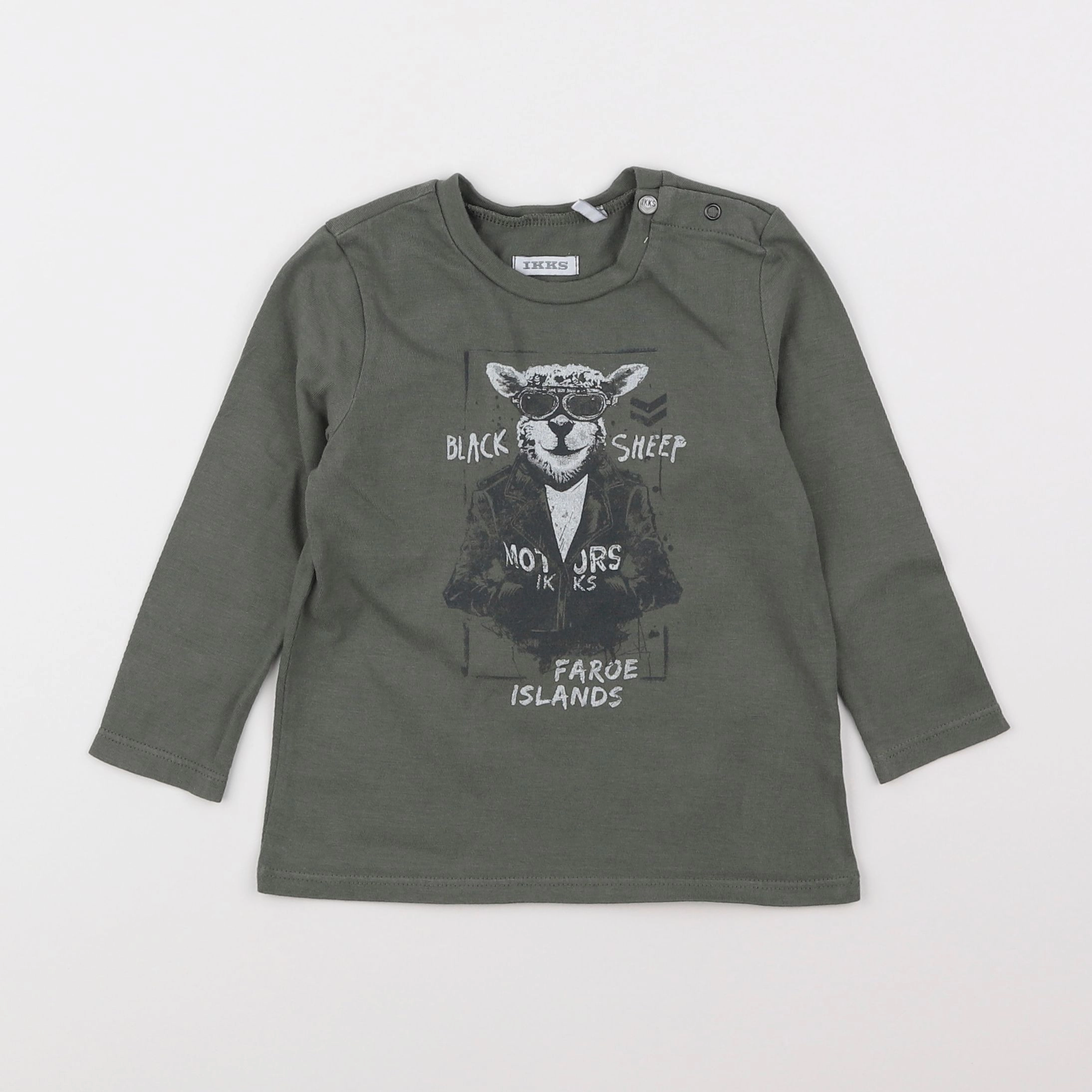 IKKS - tee-shirt vert - 18 mois