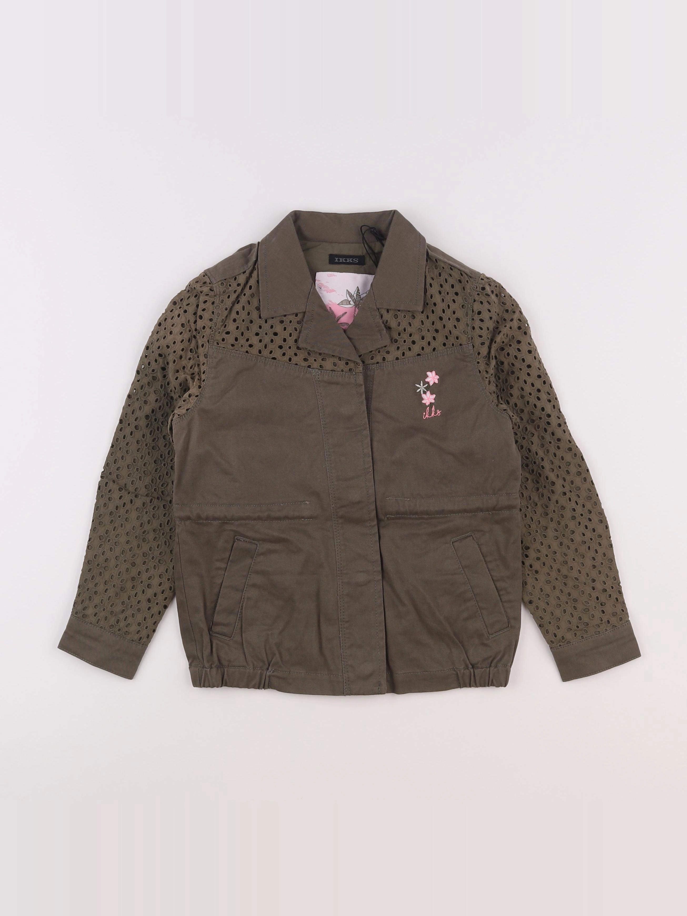 IKKS - veste vert - 4 ans