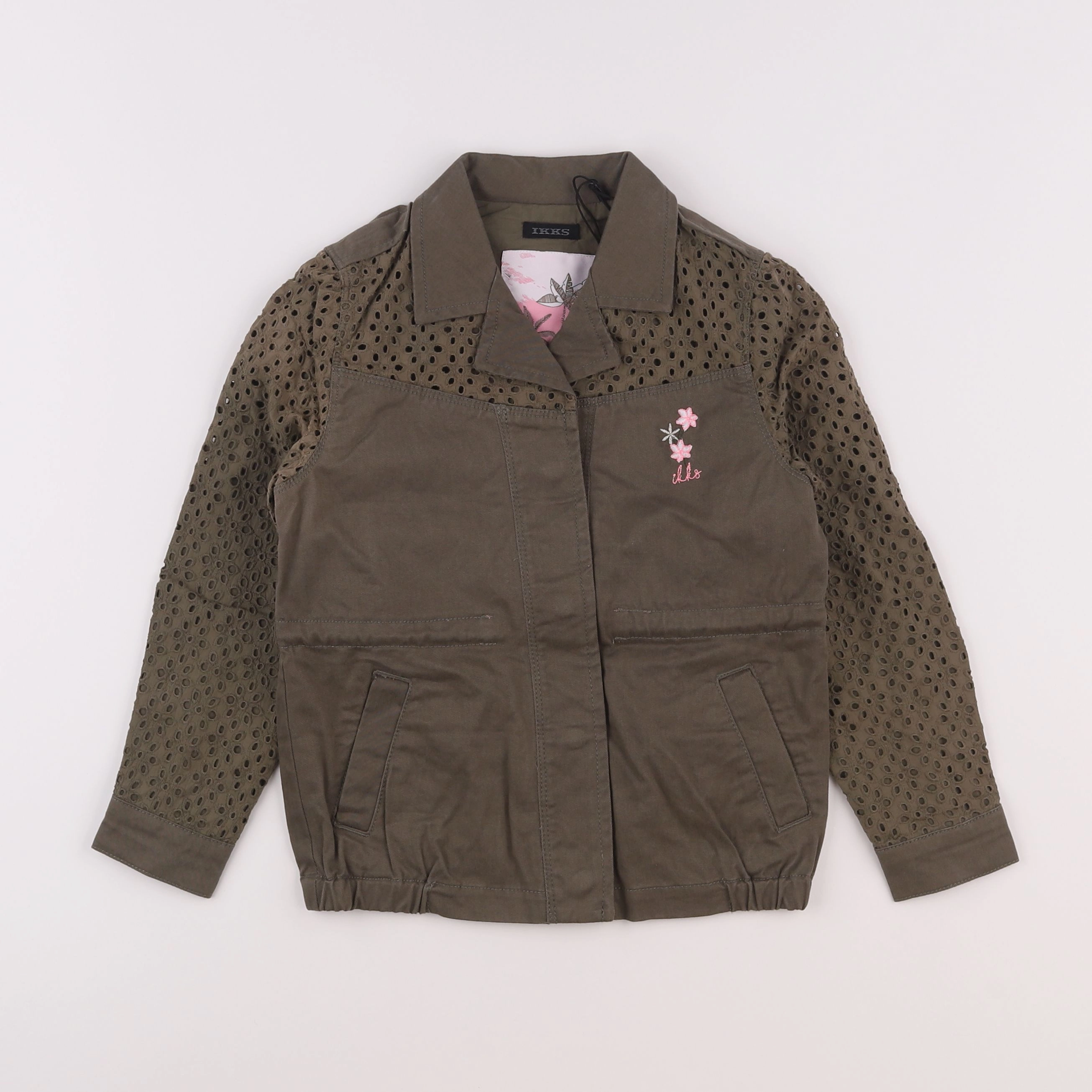 IKKS - veste vert - 4 ans