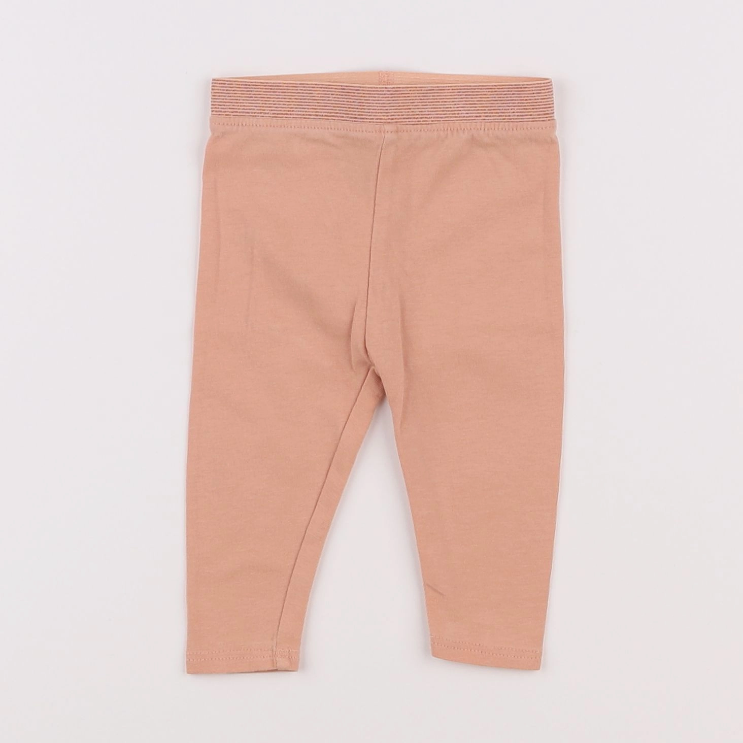 Vertbaudet - legging orange - 3 mois