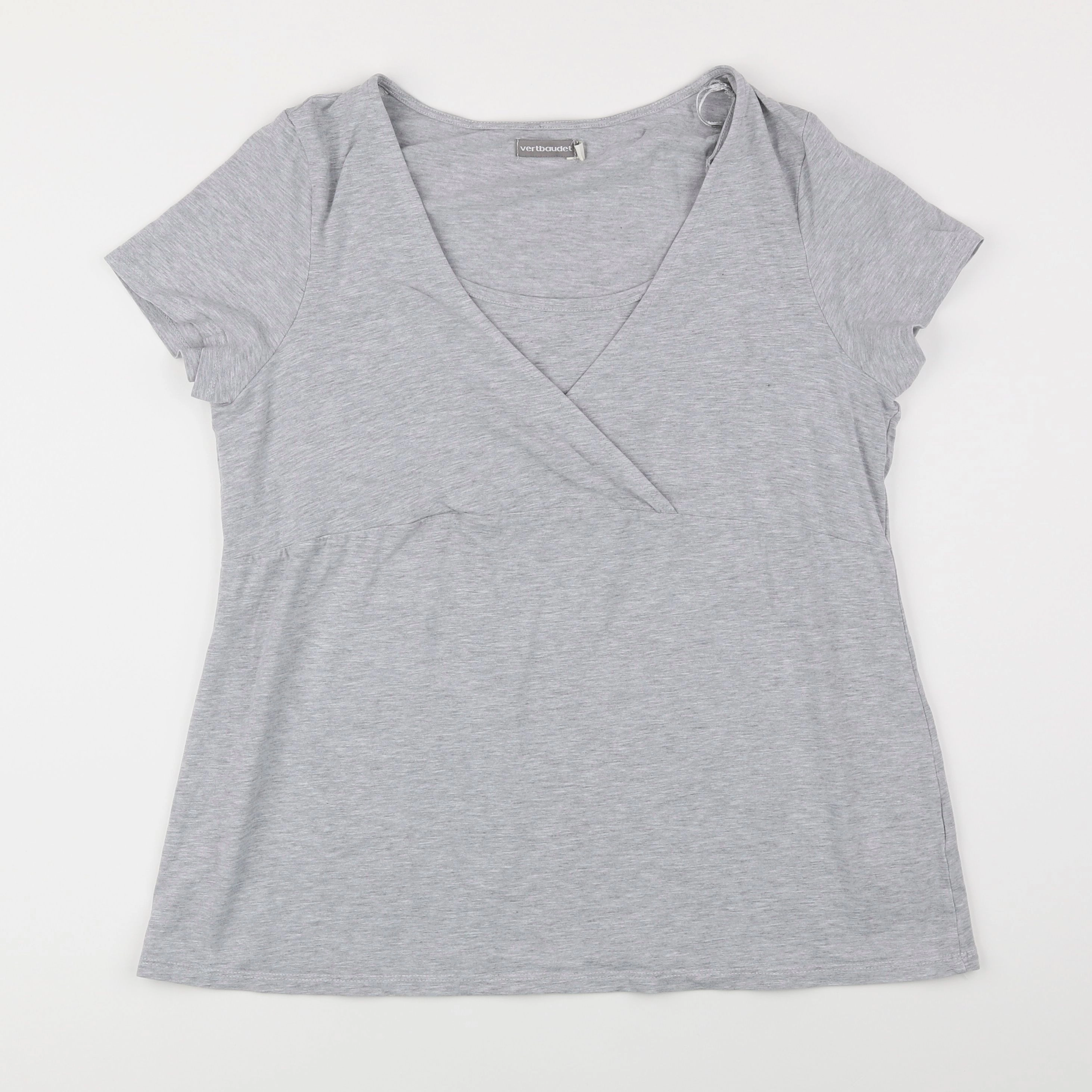 Vertbaudet - tee-shirt allaitement, grossesse gris - 46 à 48