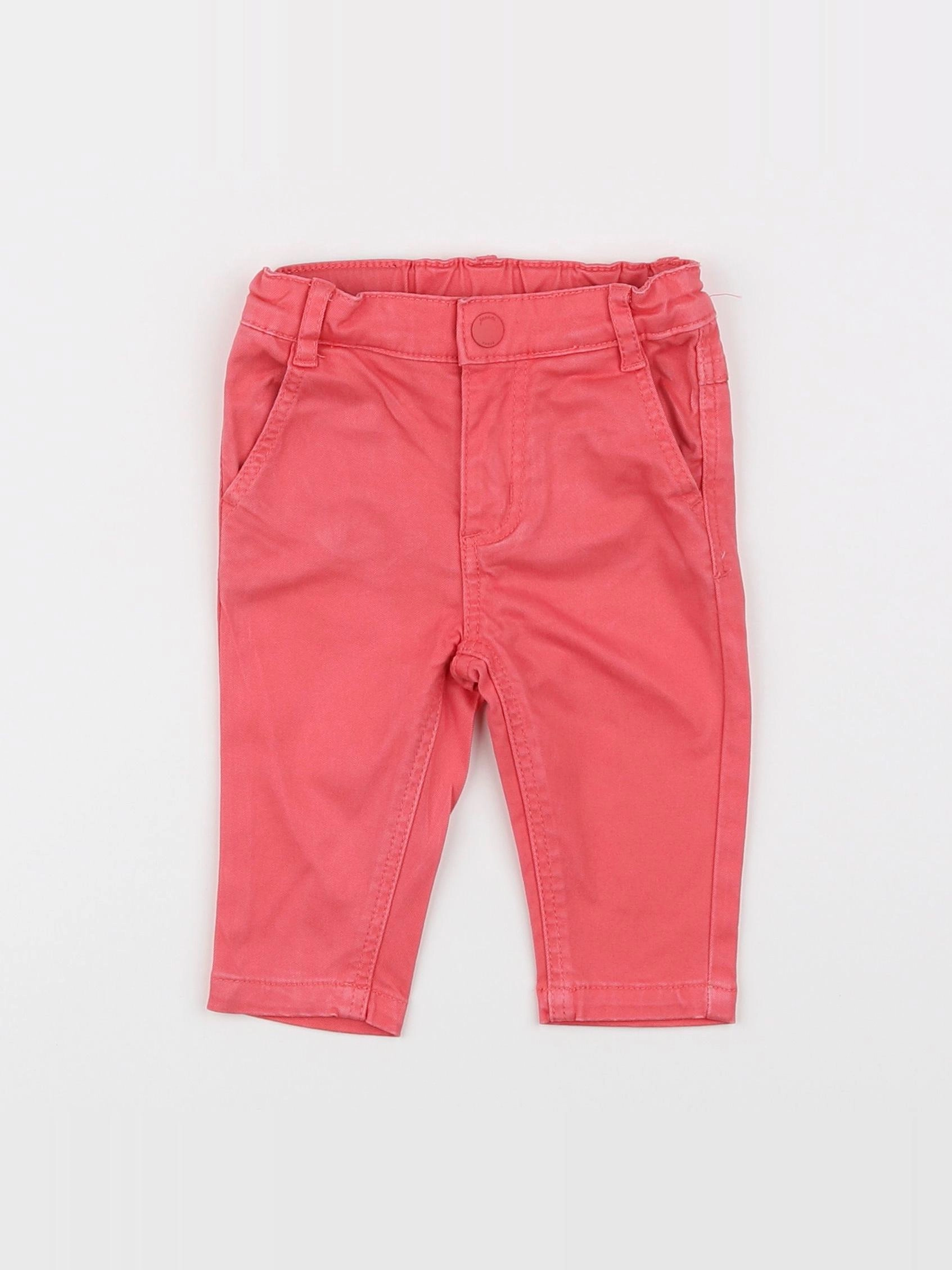 Jacadi - pantalon rose - 6 mois
