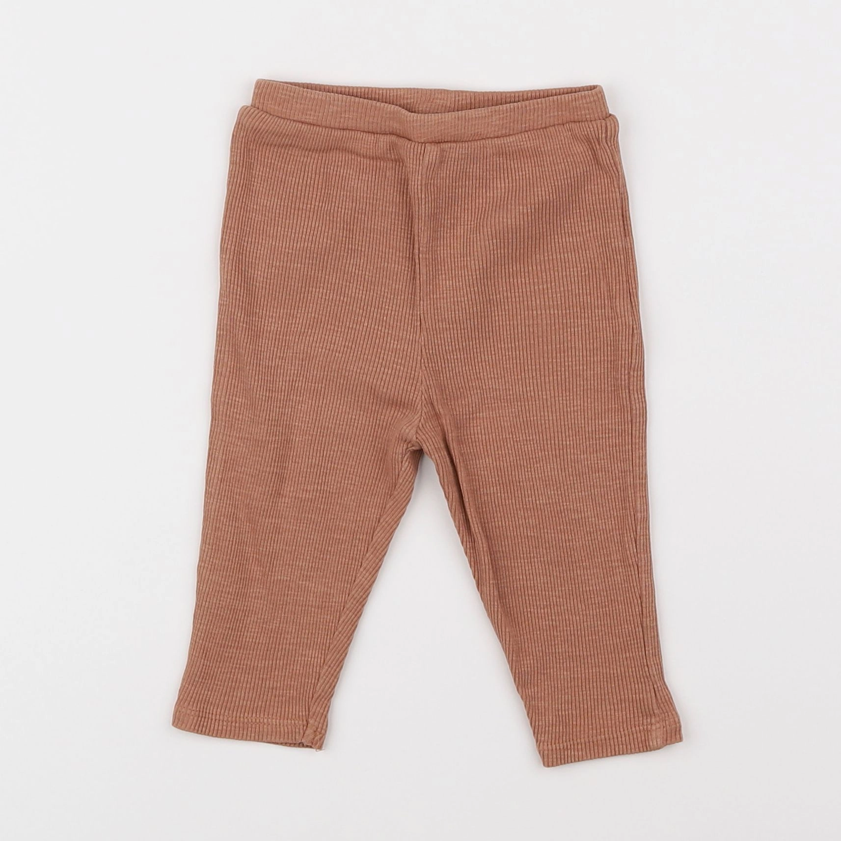 Vertbaudet - legging marron - 6 mois