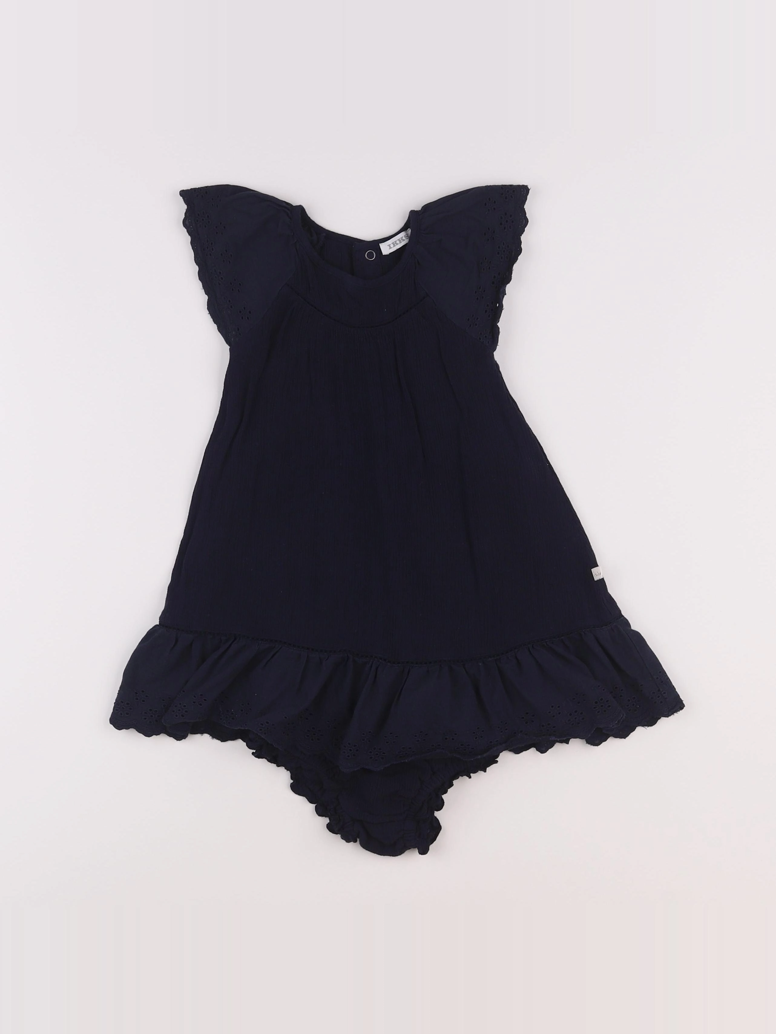 IKKS - robe bleu - 18 mois