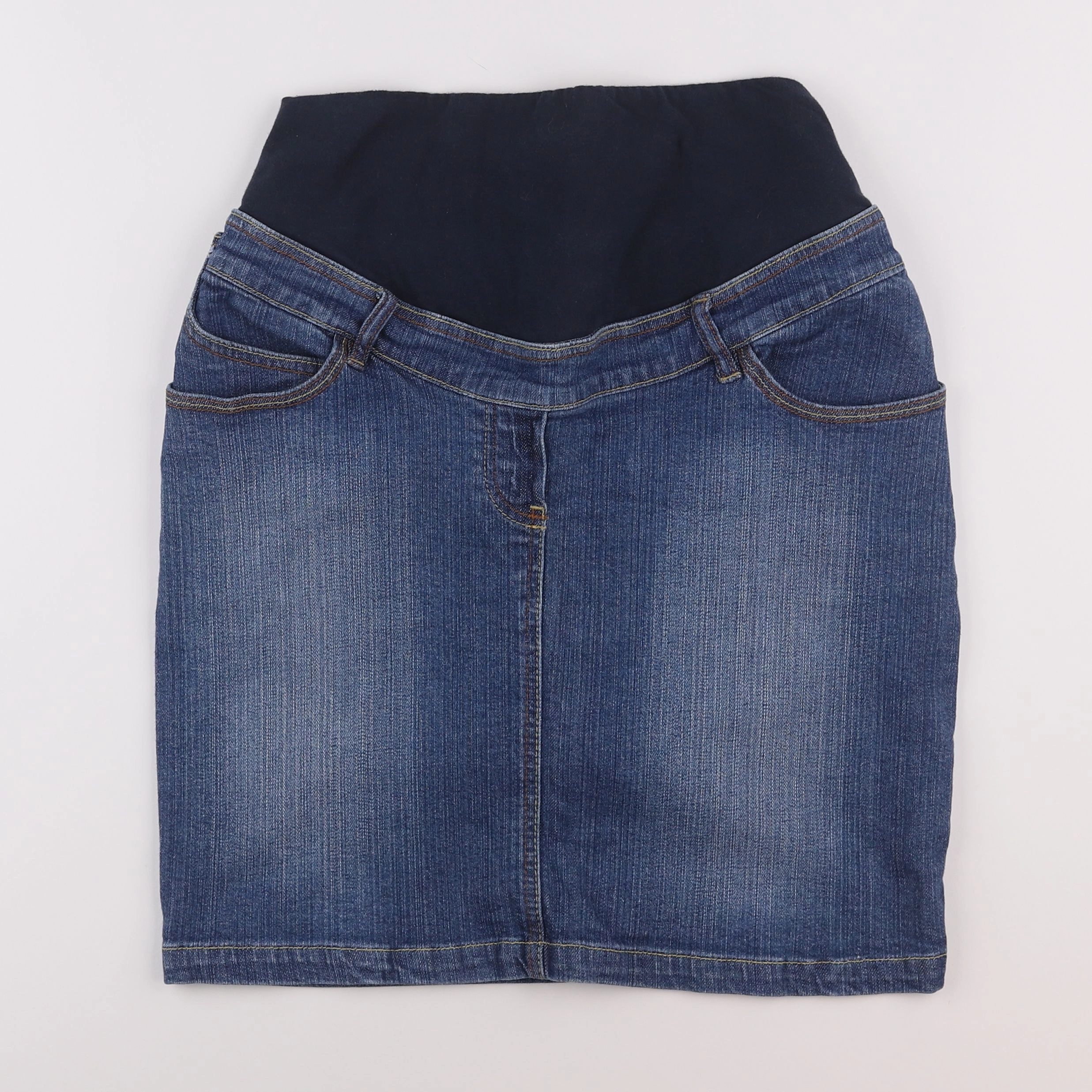 Kiabi - jupe grossesse bleu - 36