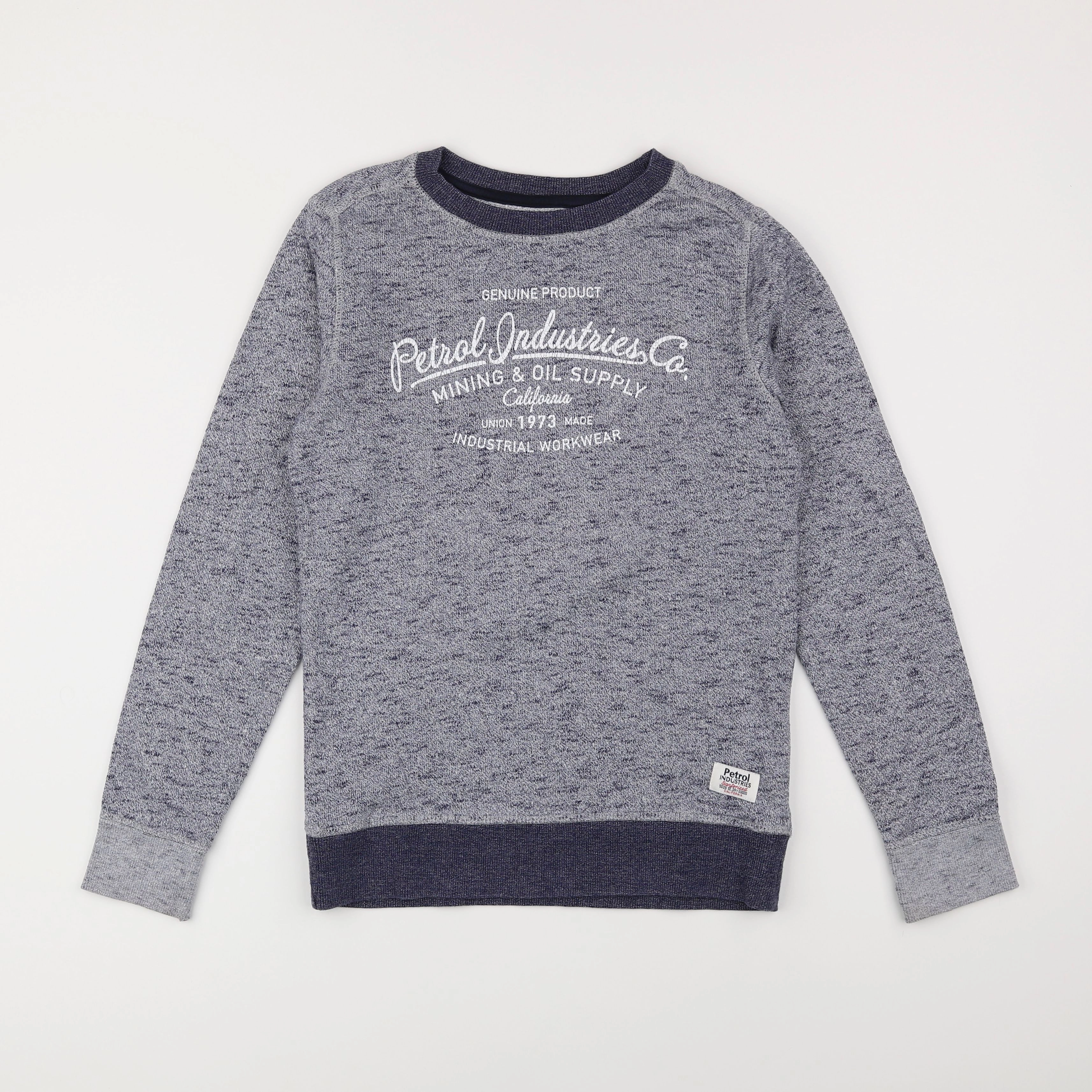 Petrol Industries - sweat bleu - 12 ans