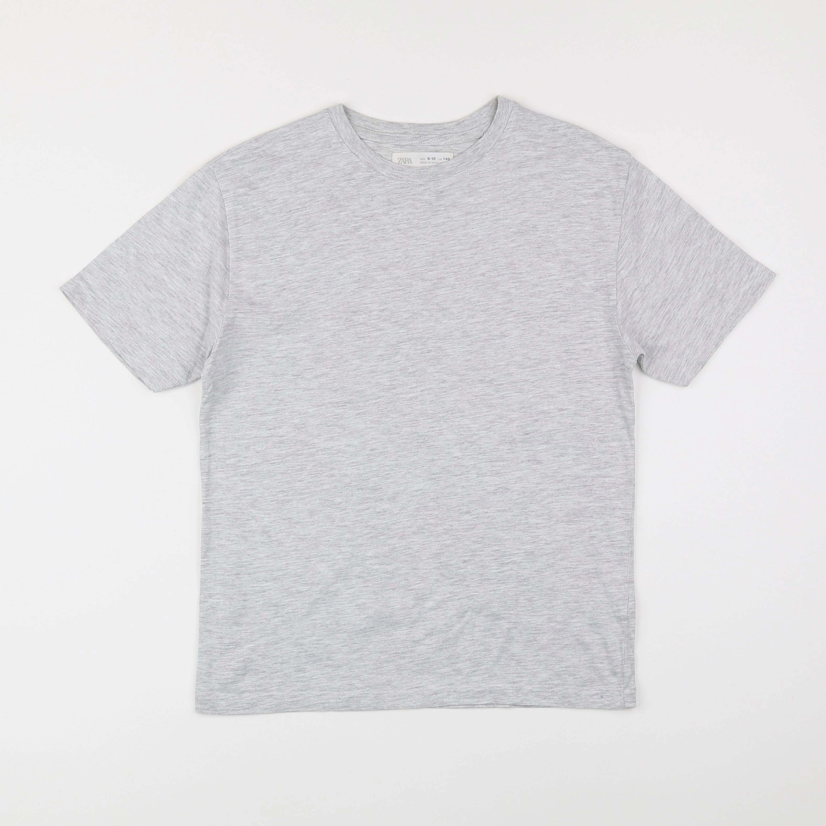 Zara - tee-shirt gris - 9/10 ans