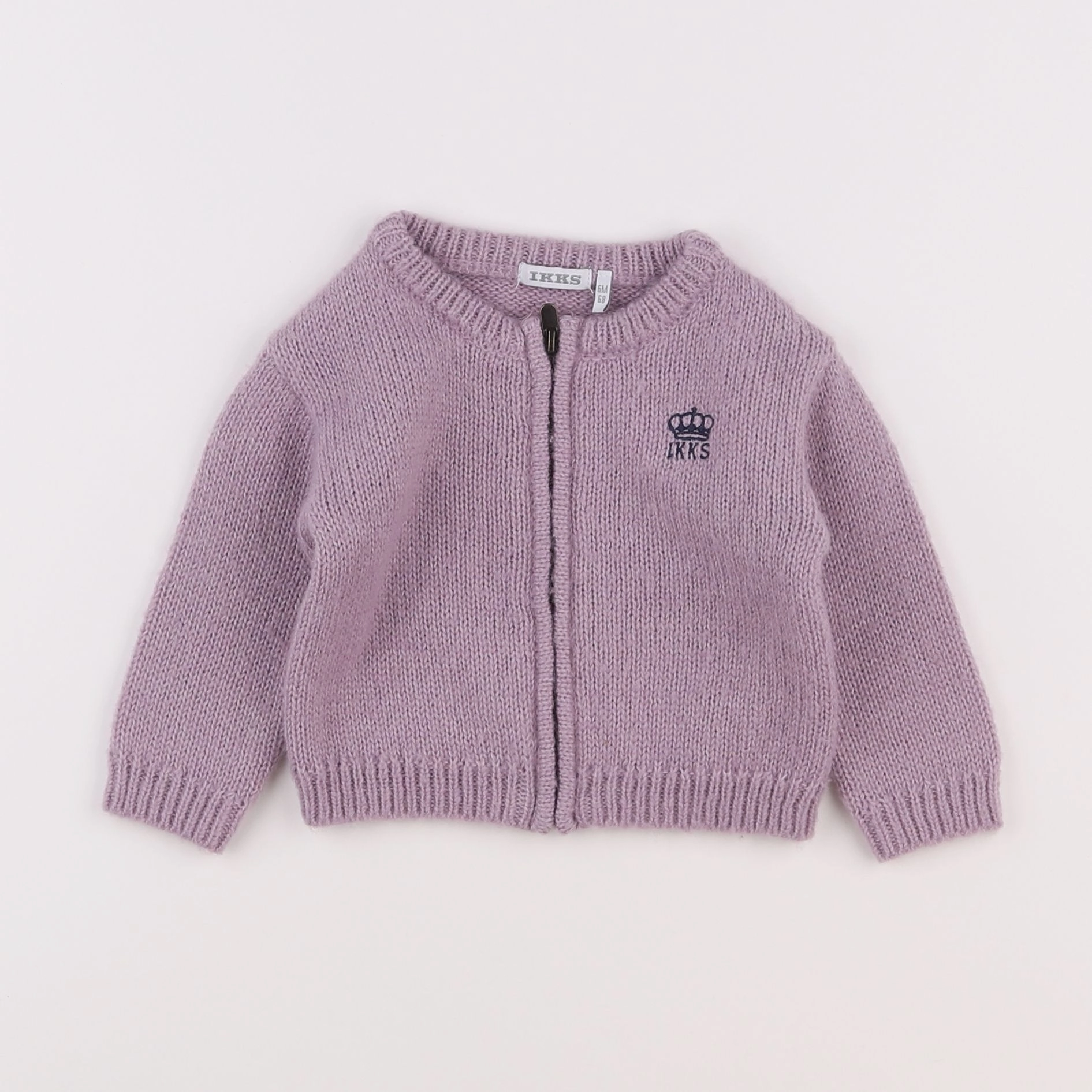 IKKS - pull violet - 6 mois