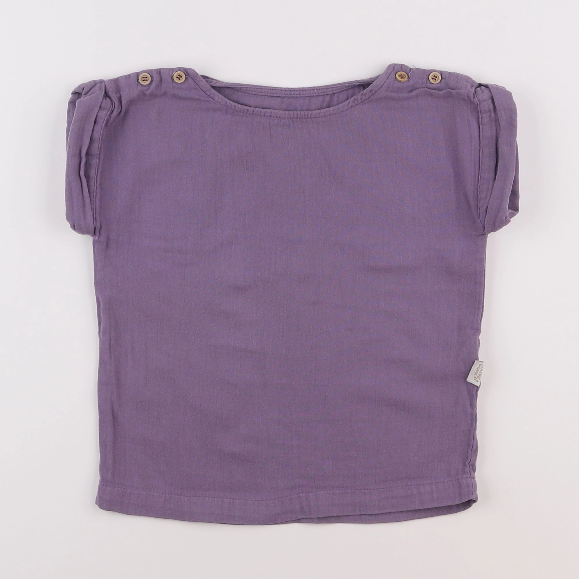 Poudre Organic - blouse violet - 3 ans