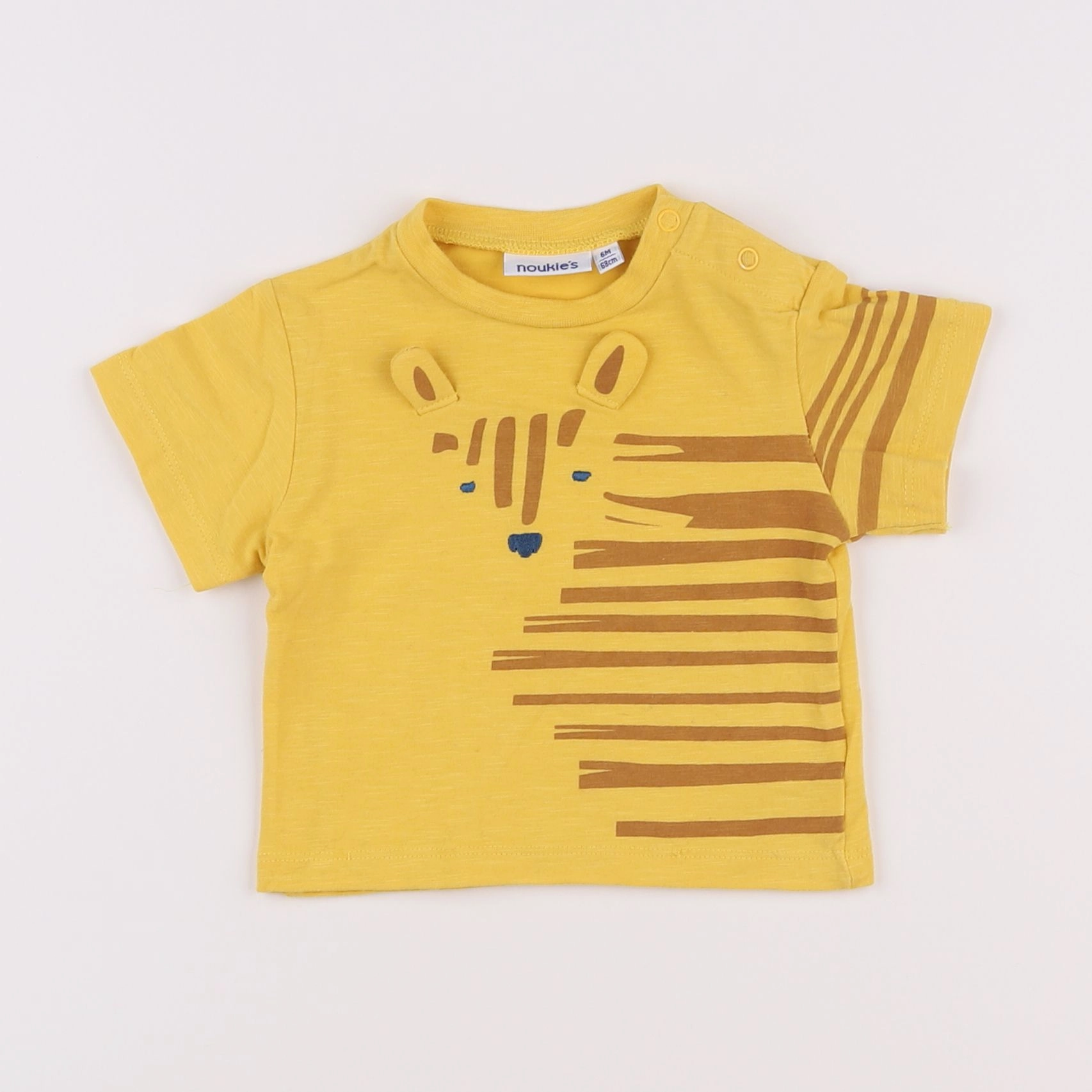 Noukie's - tee-shirt jaune - 6 mois