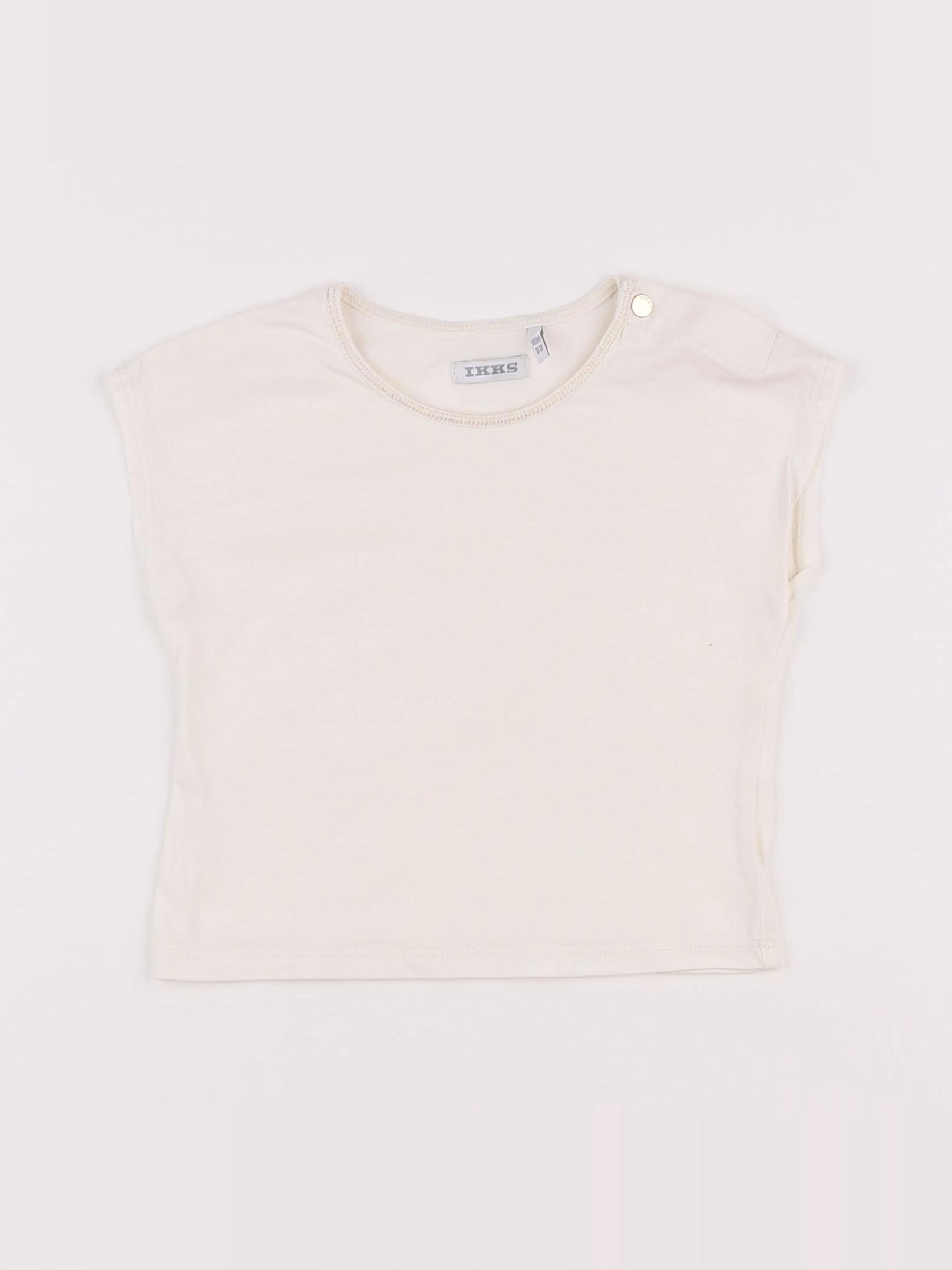 IKKS - tee-shirt blanc - 18 mois