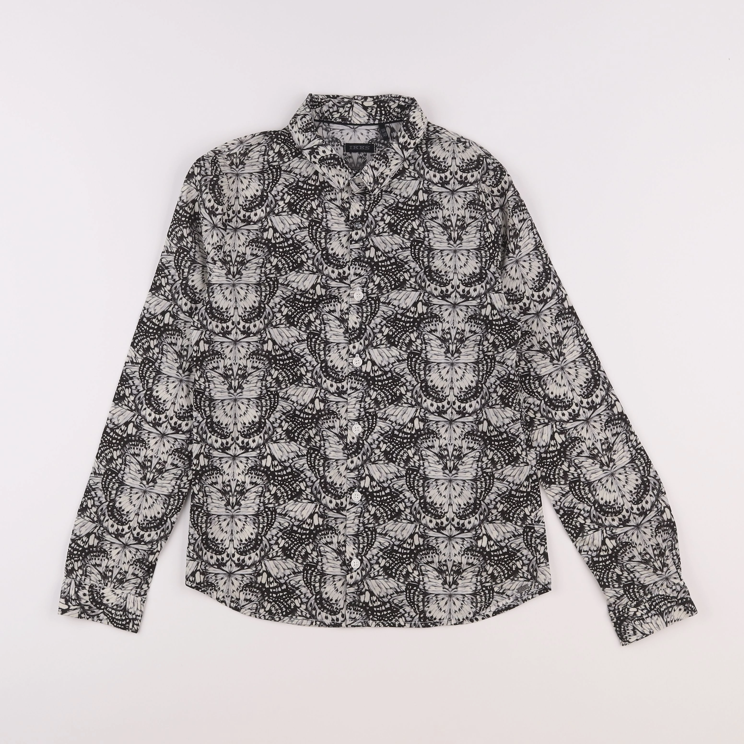 IKKS - chemise noir - 10 ans